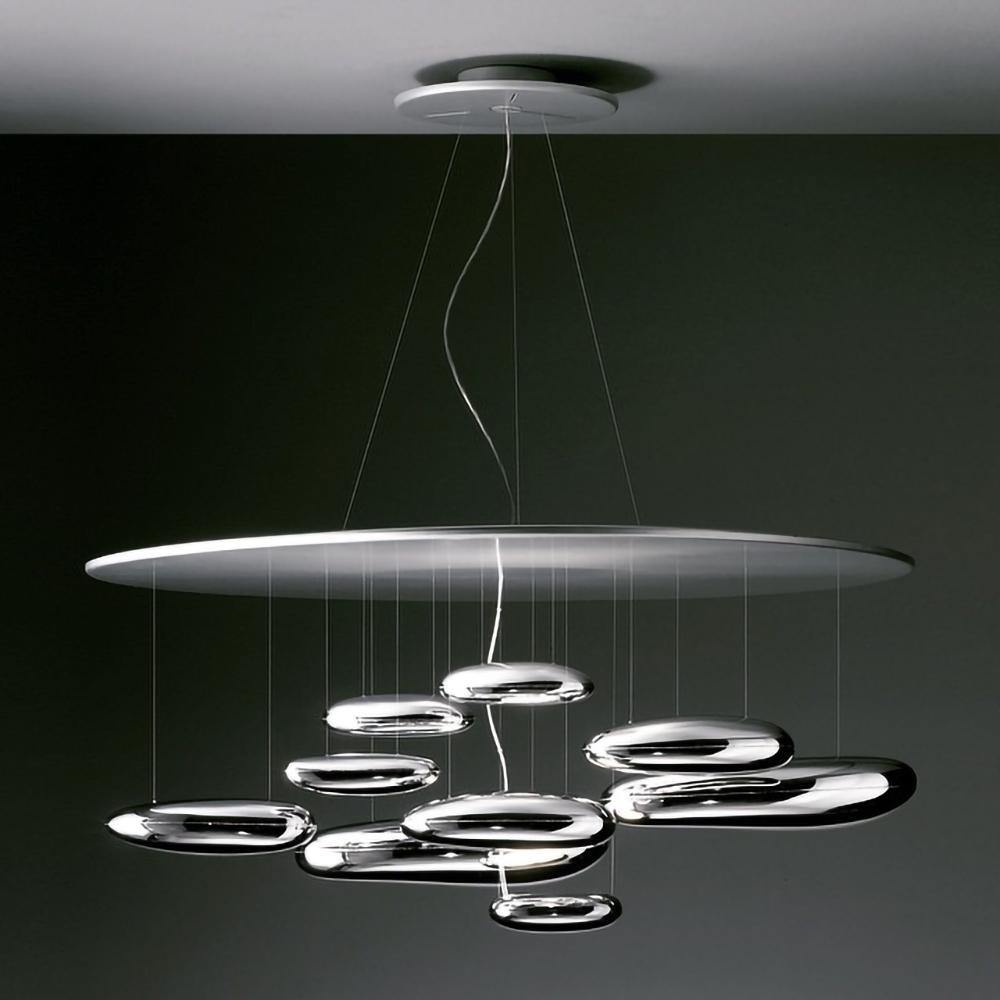 Lustra Chandelier Aluminum Sculptural-Neutral Decor