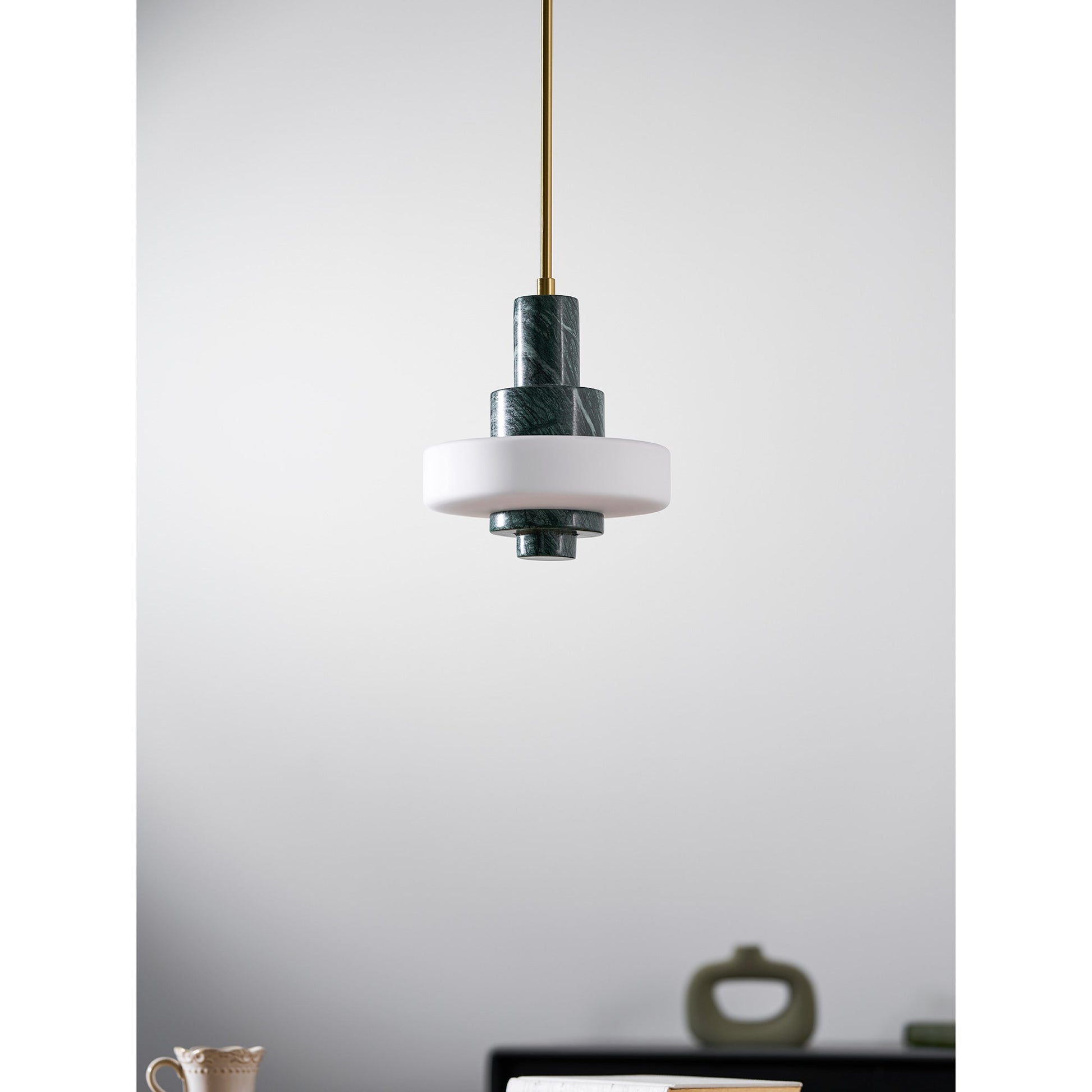 The Mercury lamp unlit, showcasing its material textures.