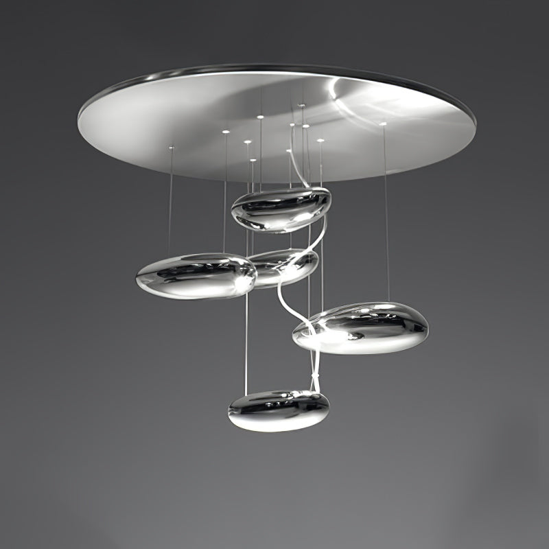 Lustra Ceiling Lamp Aluminum Pebble-Neutral Decor