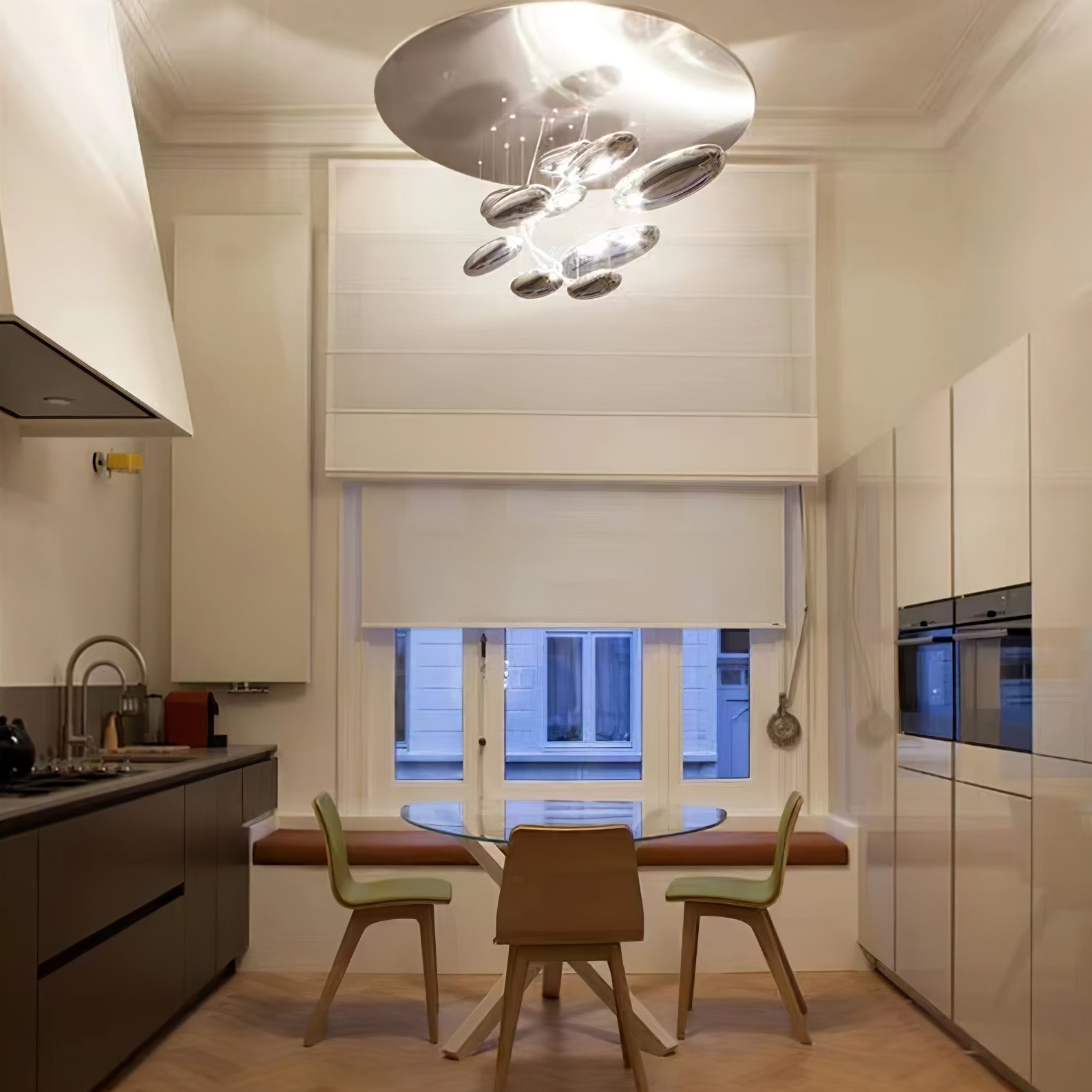 Lustra Ceiling Lamp Aluminum Pebble-Neutral Decor