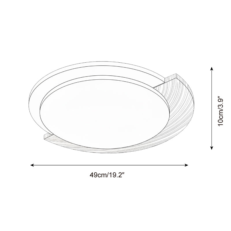 Corvian Flush Mount Ceiling Light