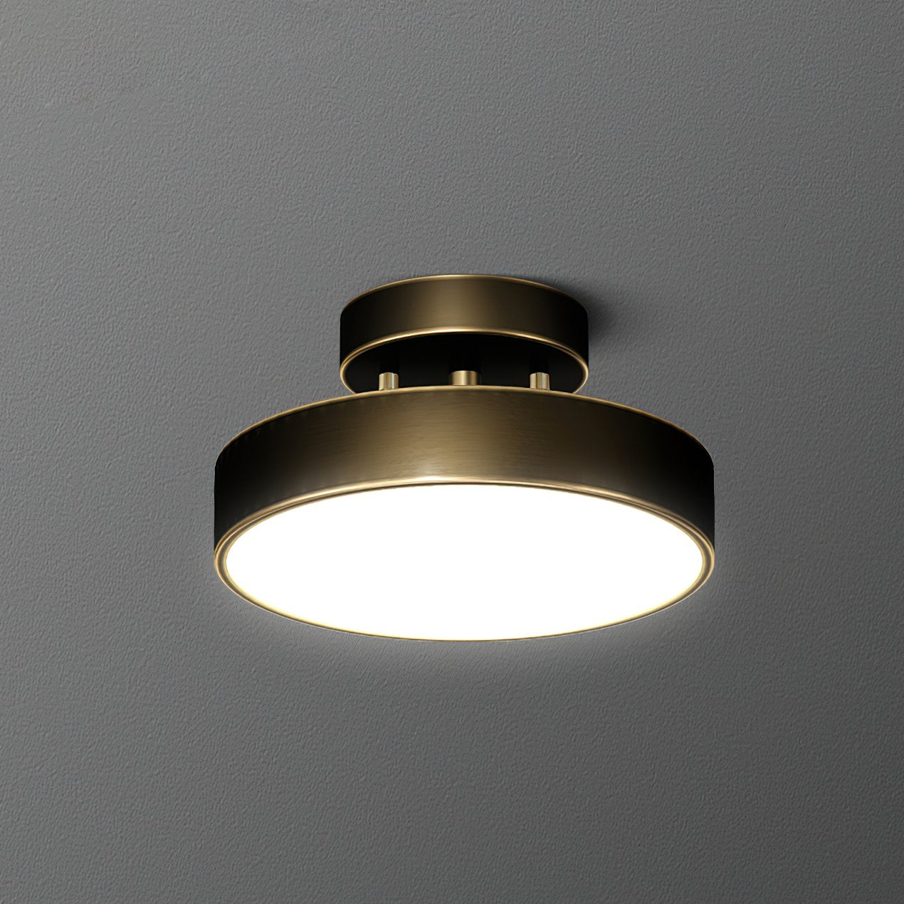 Meridian Rotatable LED Ceiling Light-Neutral Decor