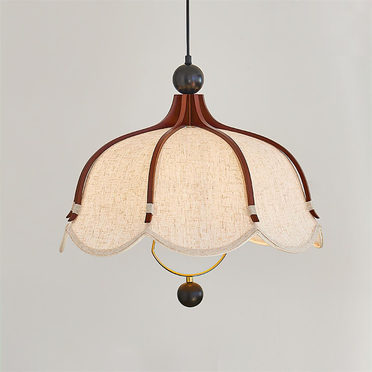 Feyno Vintage Fabric Pendant Light