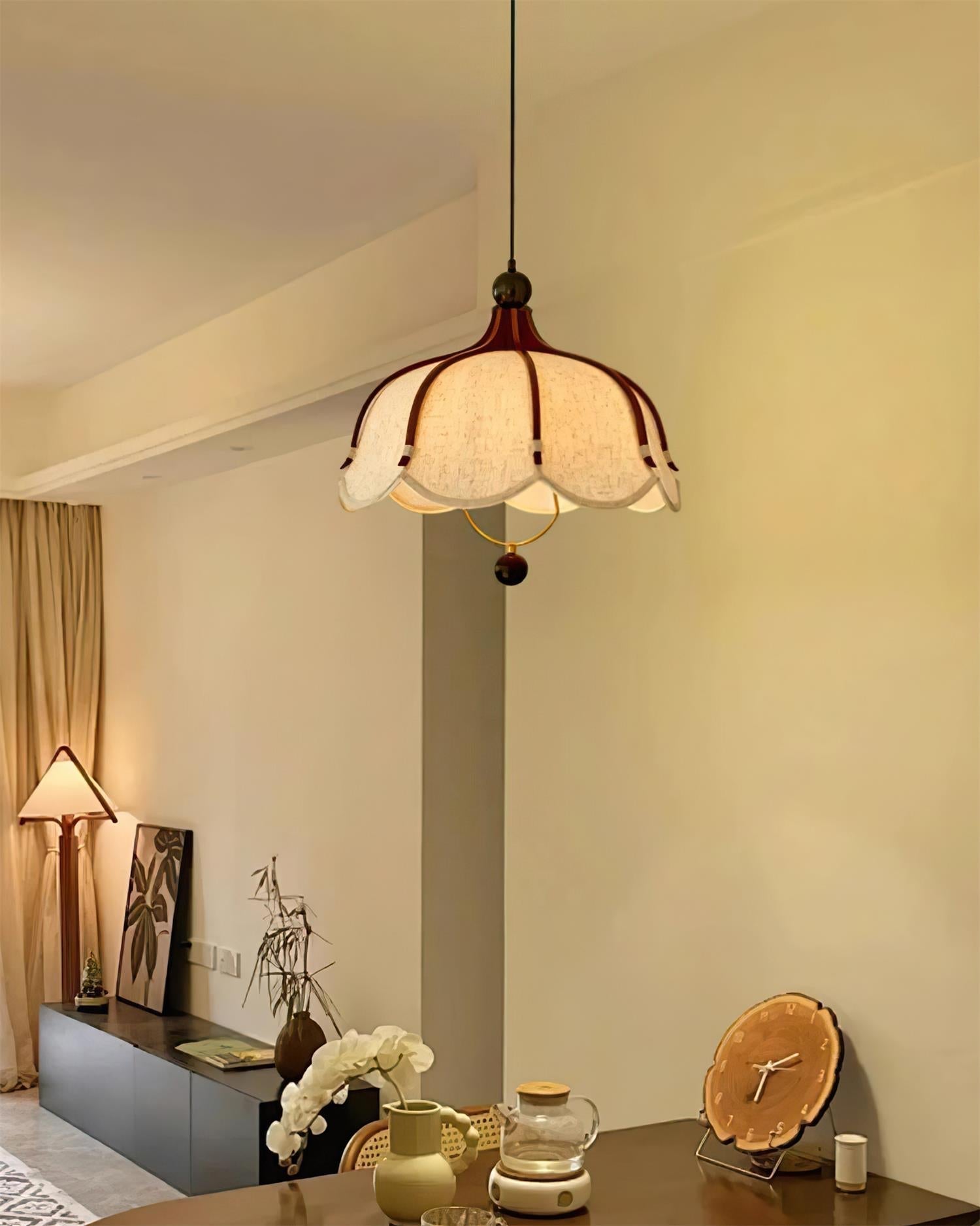 Feyno Vintage Fabric Pendant Light