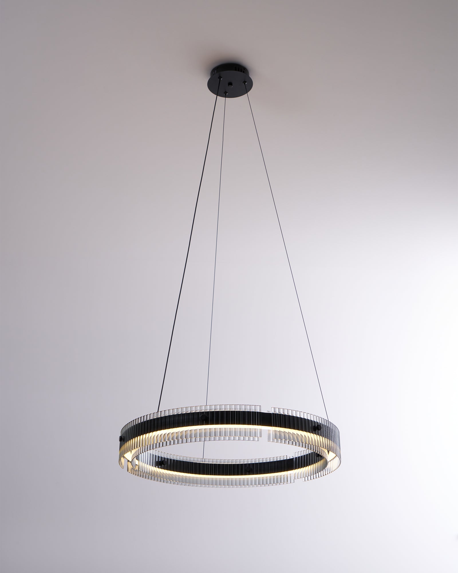Emberis Chandelier Ring Minimalist LED-Neutral Decor