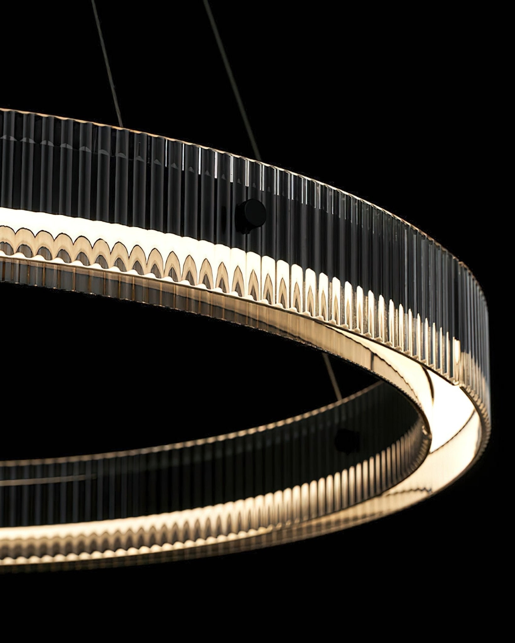 Emberis Chandelier Ring Minimalist LED-Neutral Decor