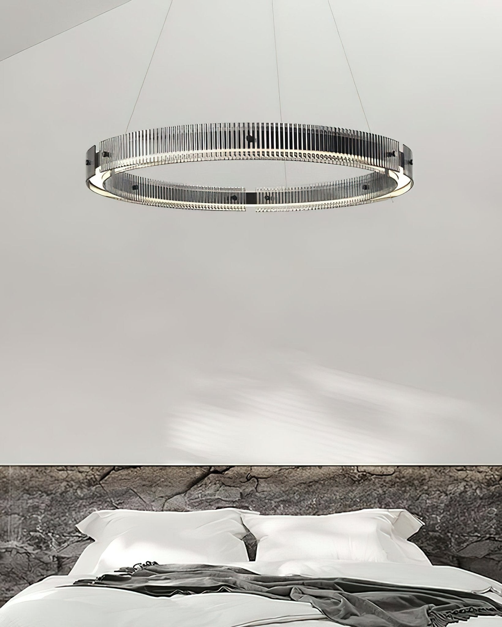 Emberis Chandelier Ring Minimalist LED-Neutral Decor