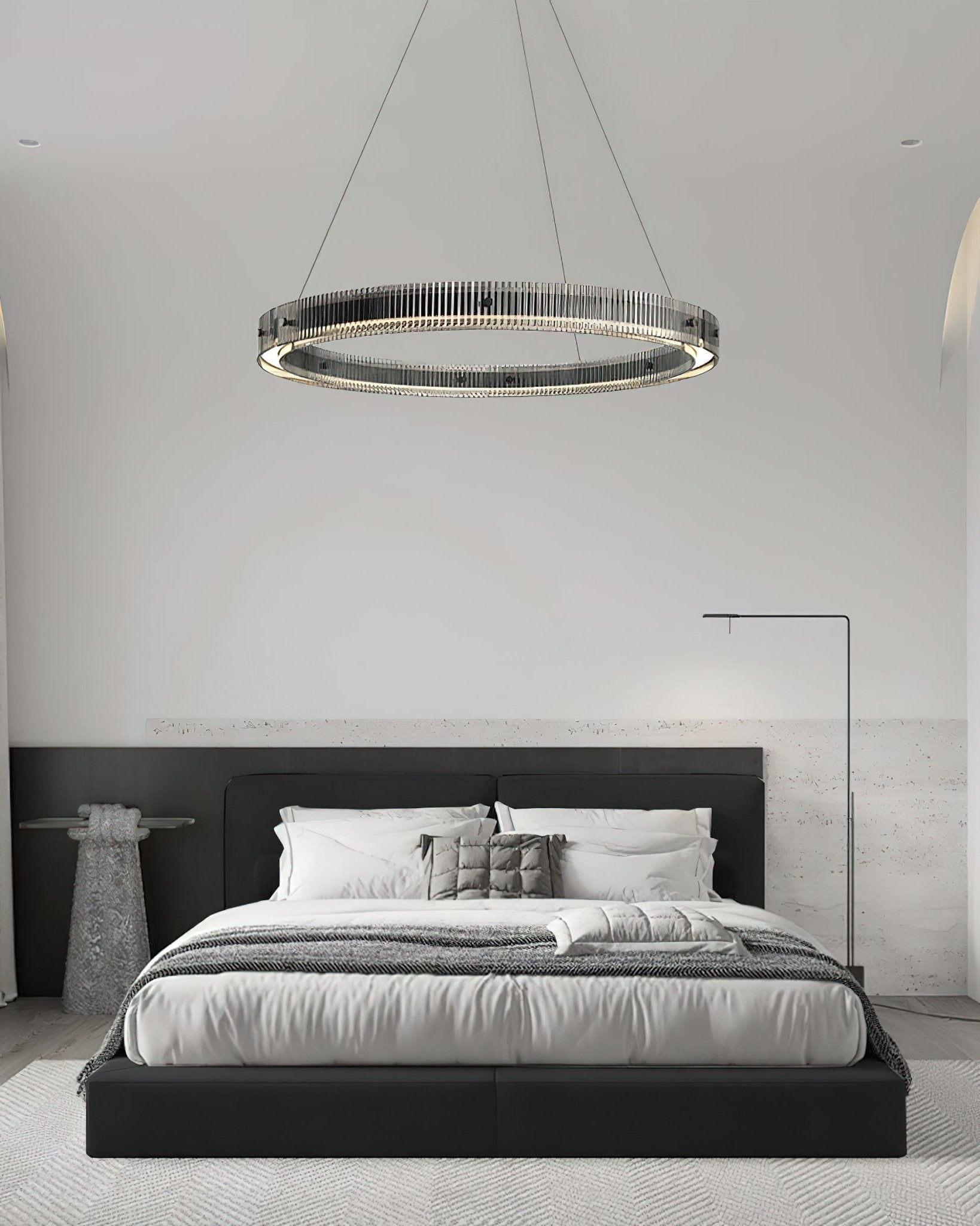 Emberis Chandelier Ring Minimalist LED-Neutral Decor