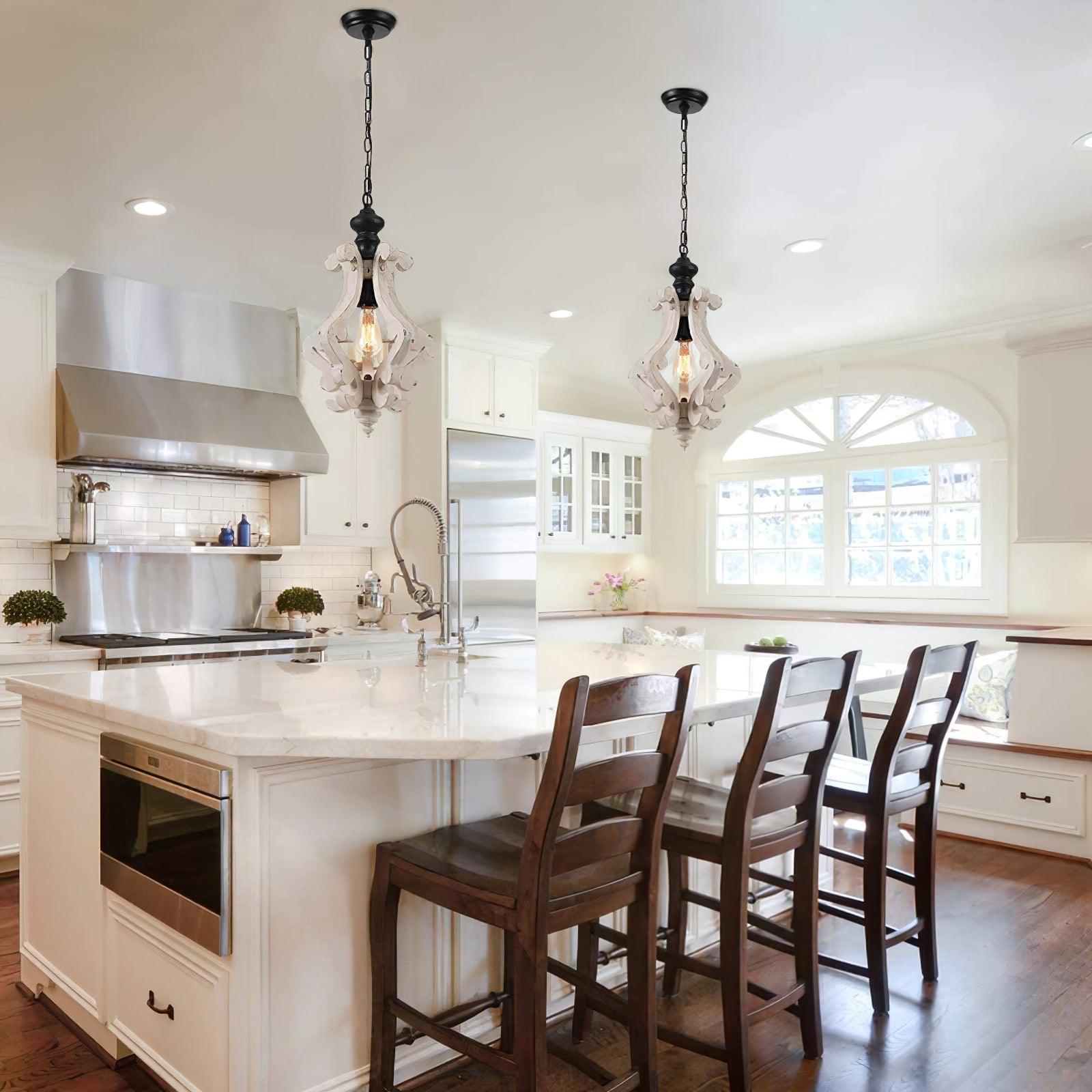 Omar Vintage Pendant Light-Neutral Decor