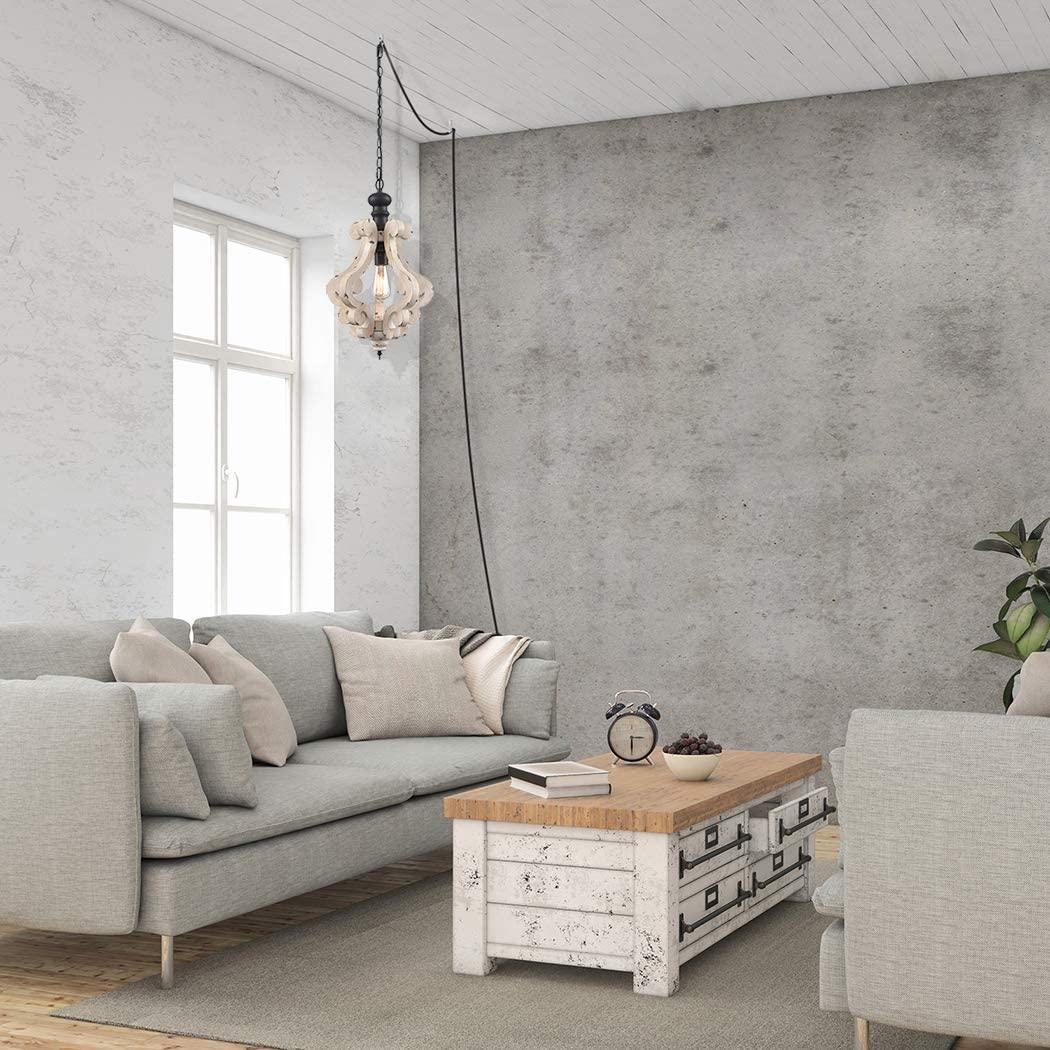 Omar Vintage Pendant Light-Neutral Decor