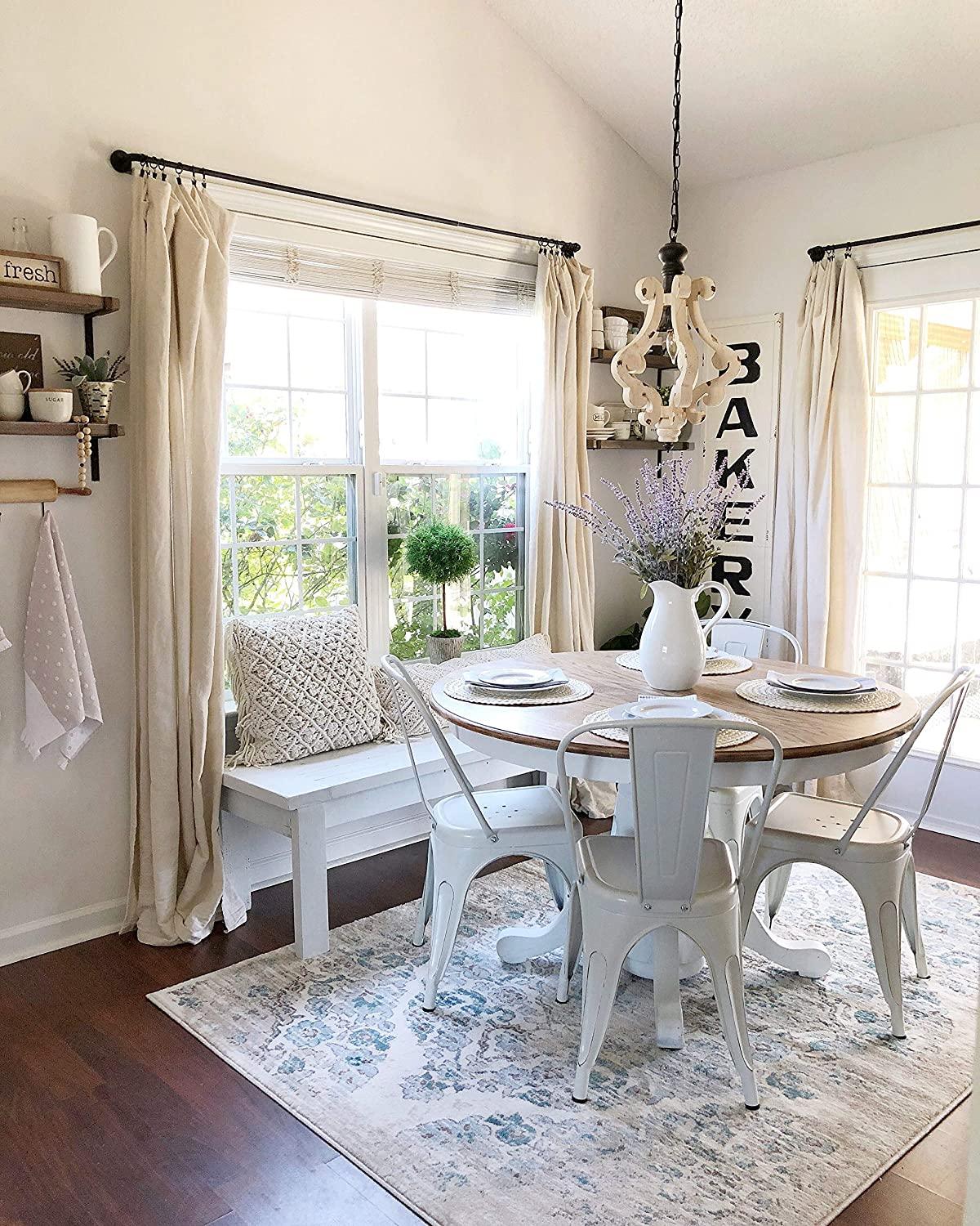 Omar Vintage Pendant Light-Neutral Decor