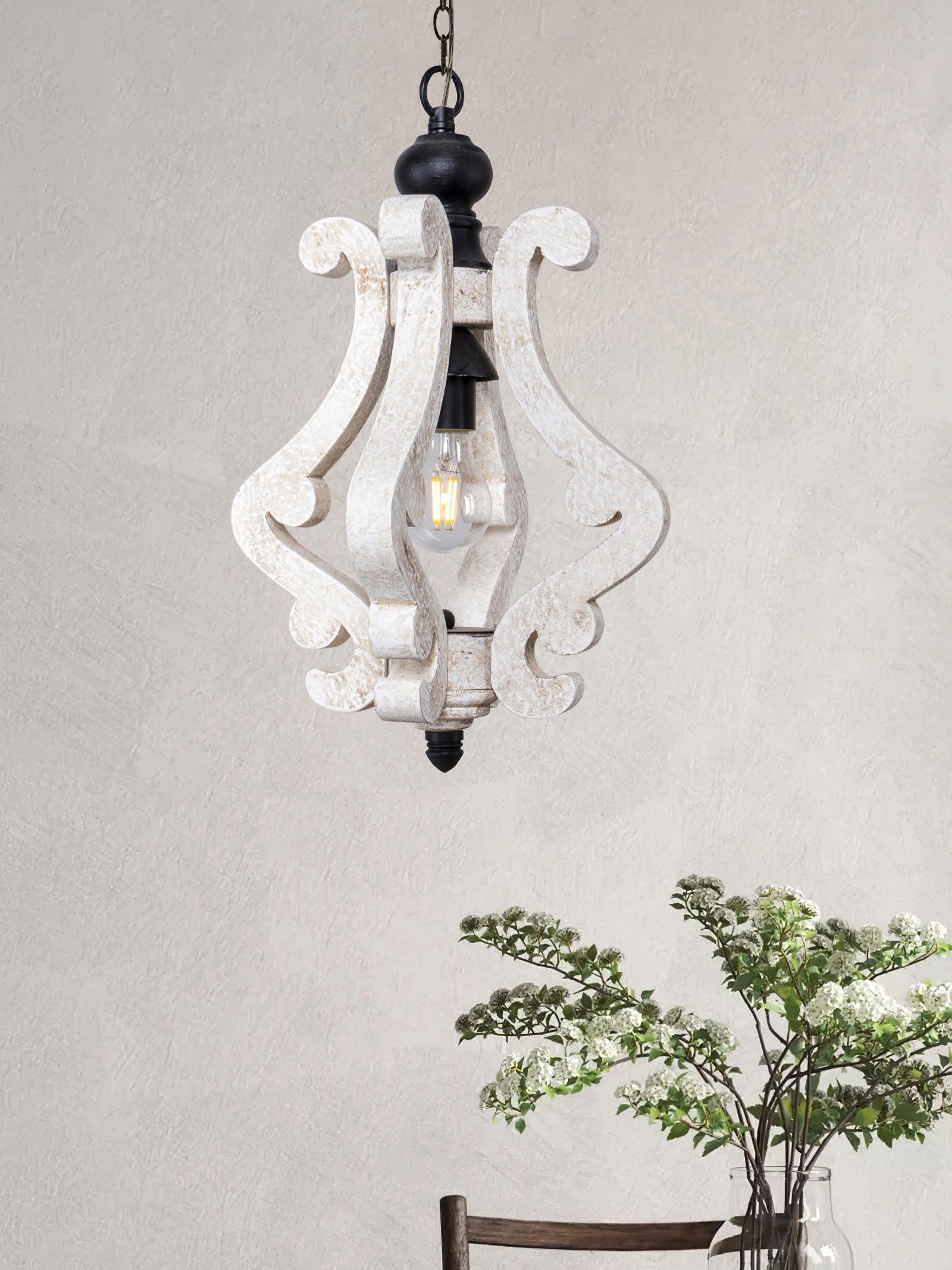 Omar Vintage Pendant Light-Neutral Decor