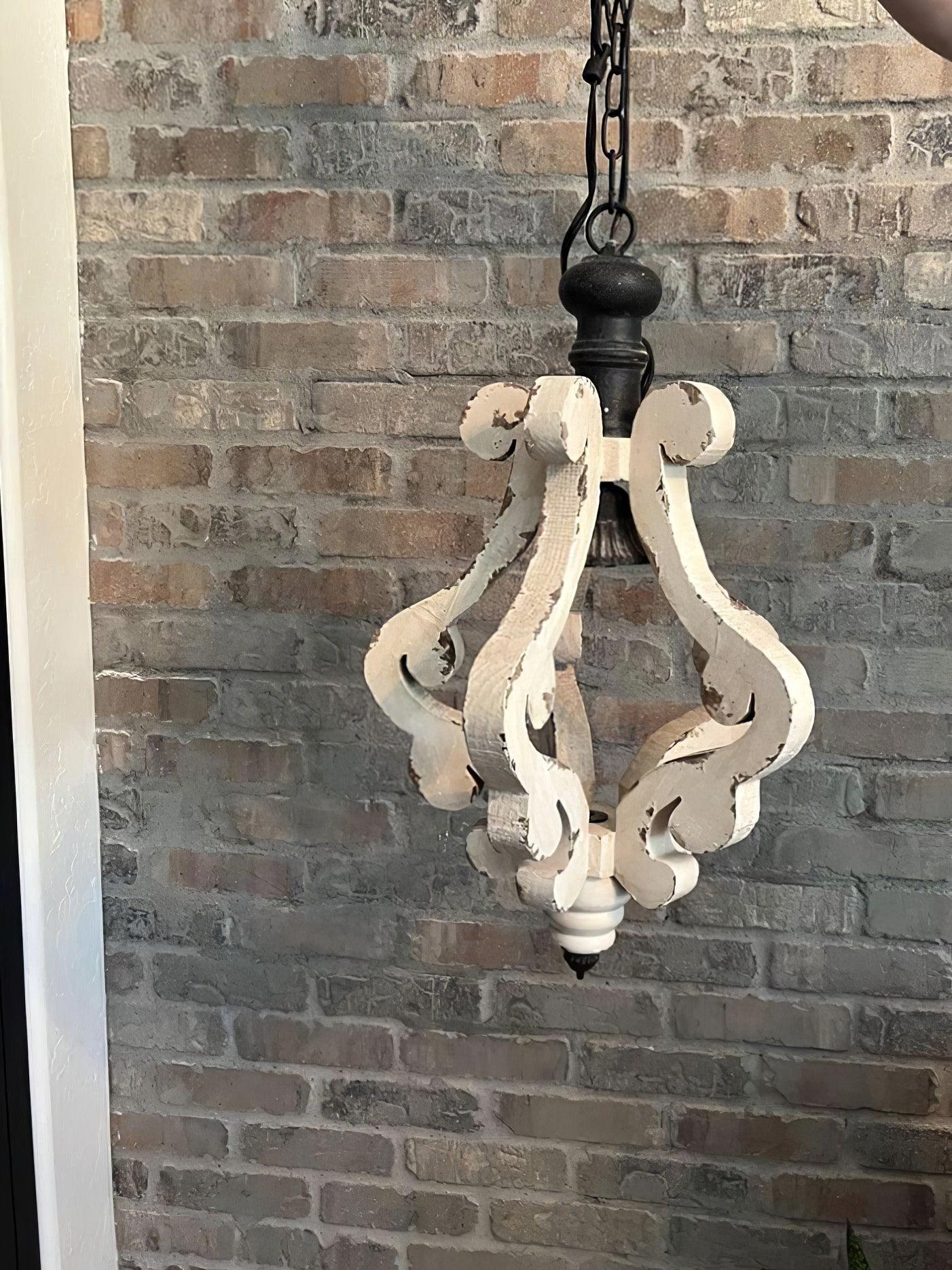 Omar Vintage Pendant Light-Neutral Decor