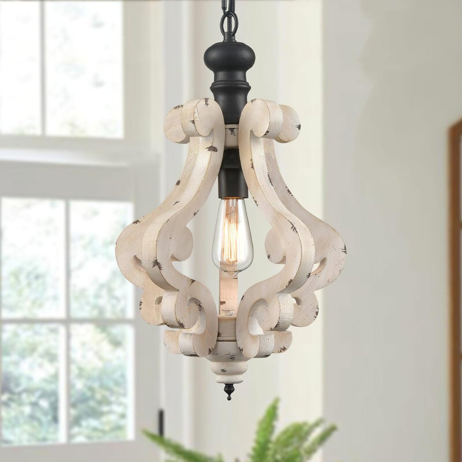 Omar Vintage Pendant Light-Neutral Decor