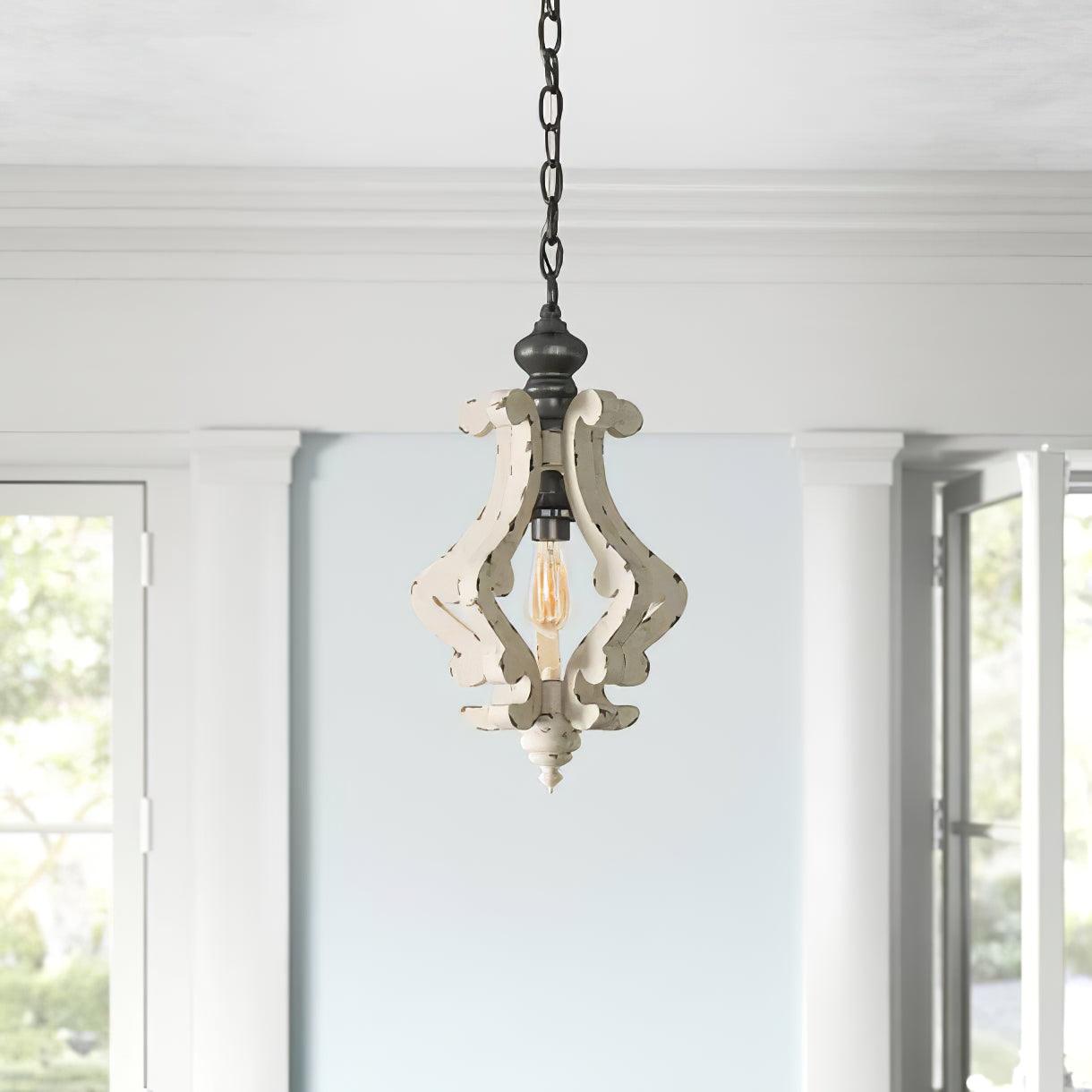 Omar Vintage Pendant Light-Neutral Decor