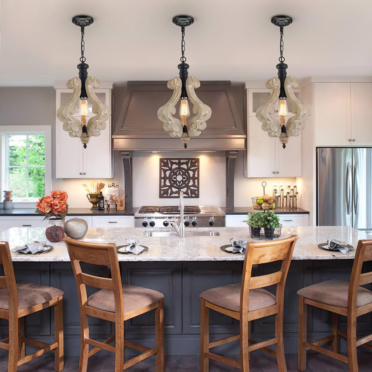 Omar Vintage Pendant Light-Neutral Decor