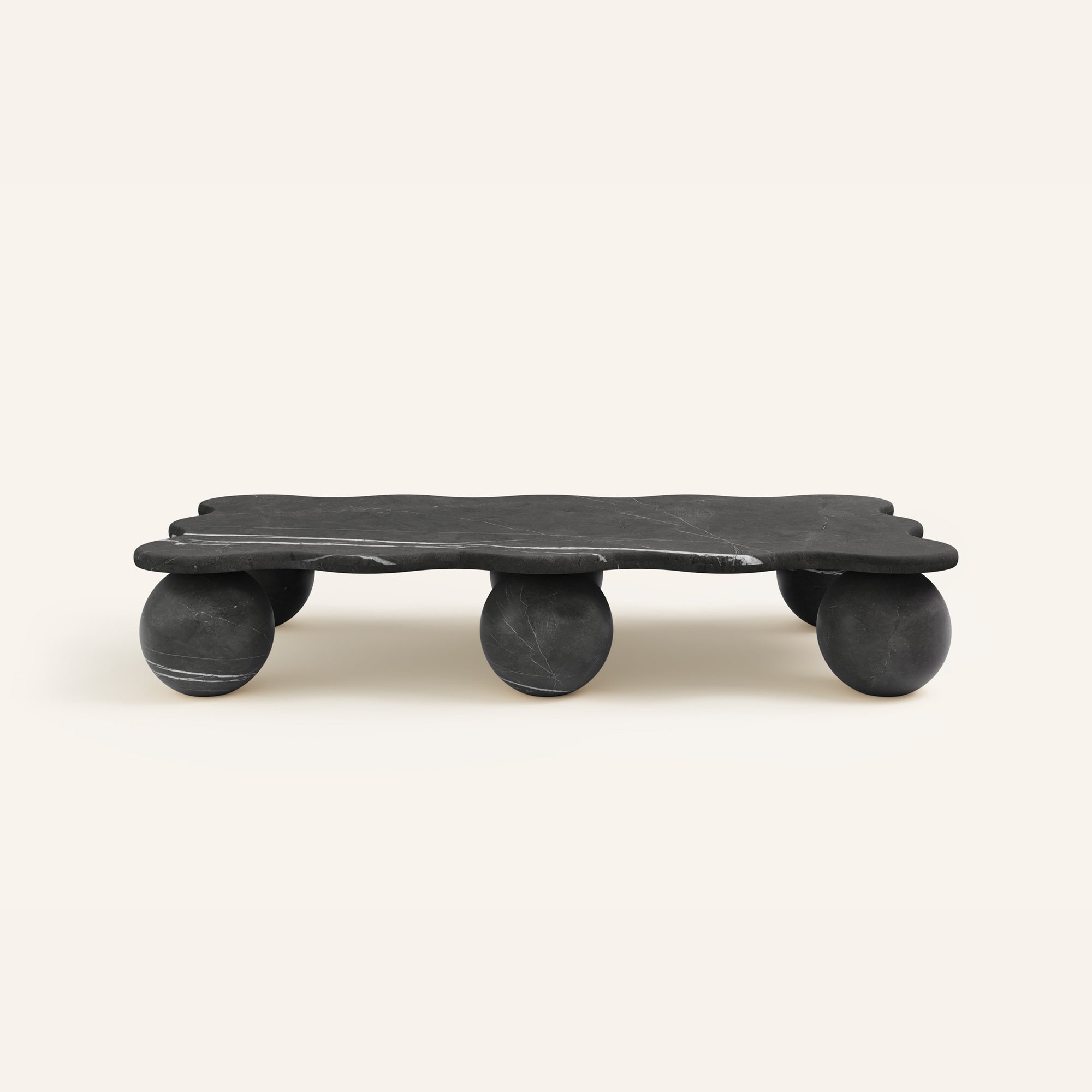 Mesa Pebble Coffee Table-Neutral Decor