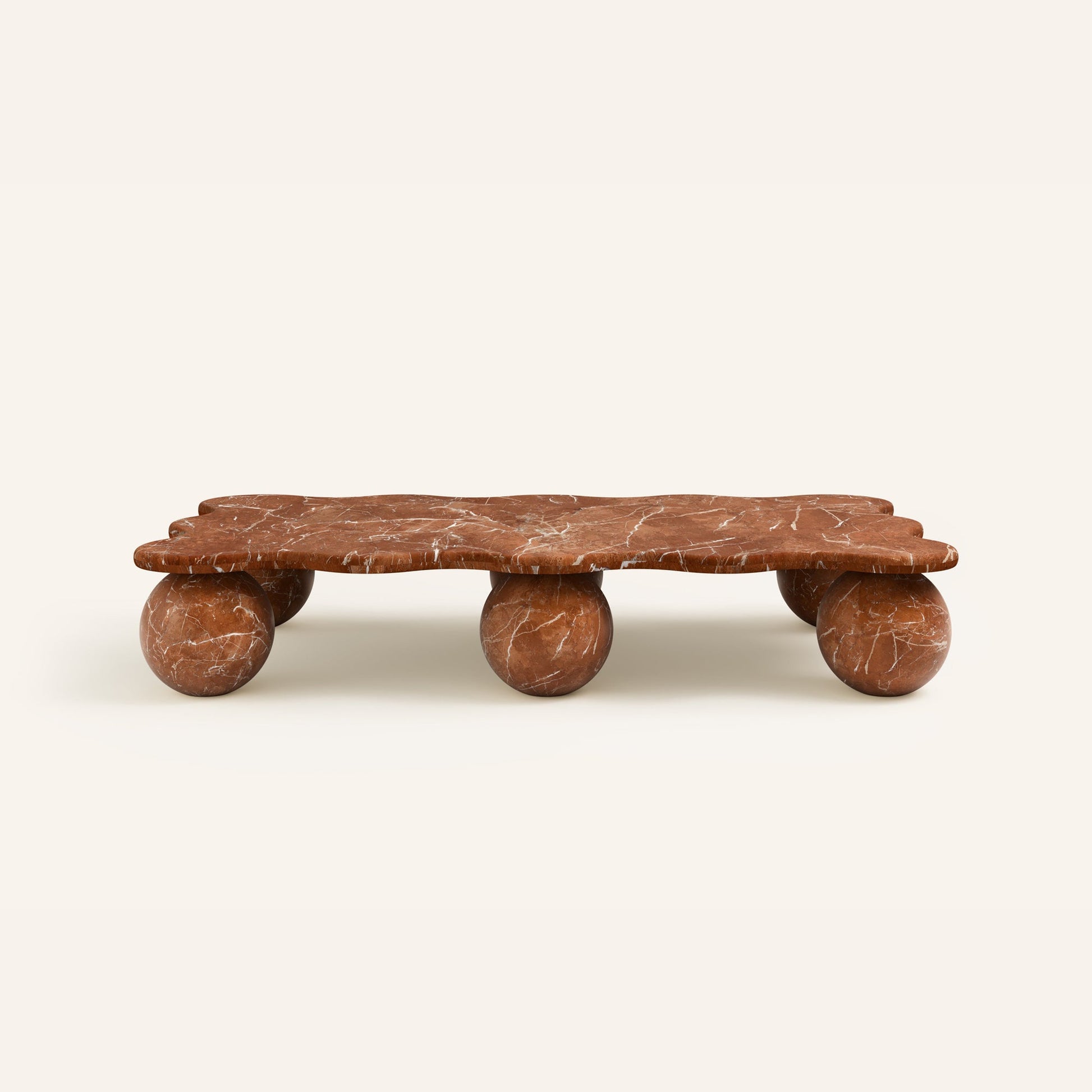 Mesa Pebble Coffee Table-Neutral Decor