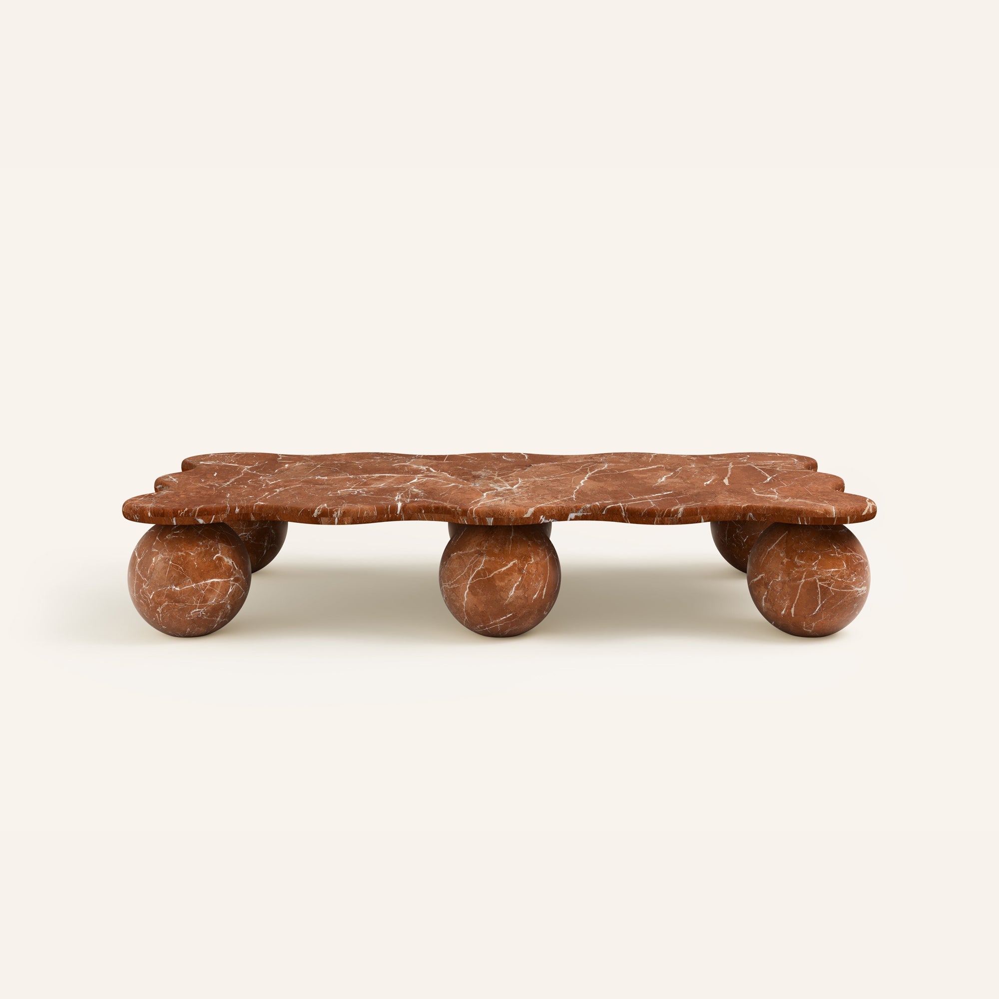 Mesa Pebble Coffee Table-Neutral Decor