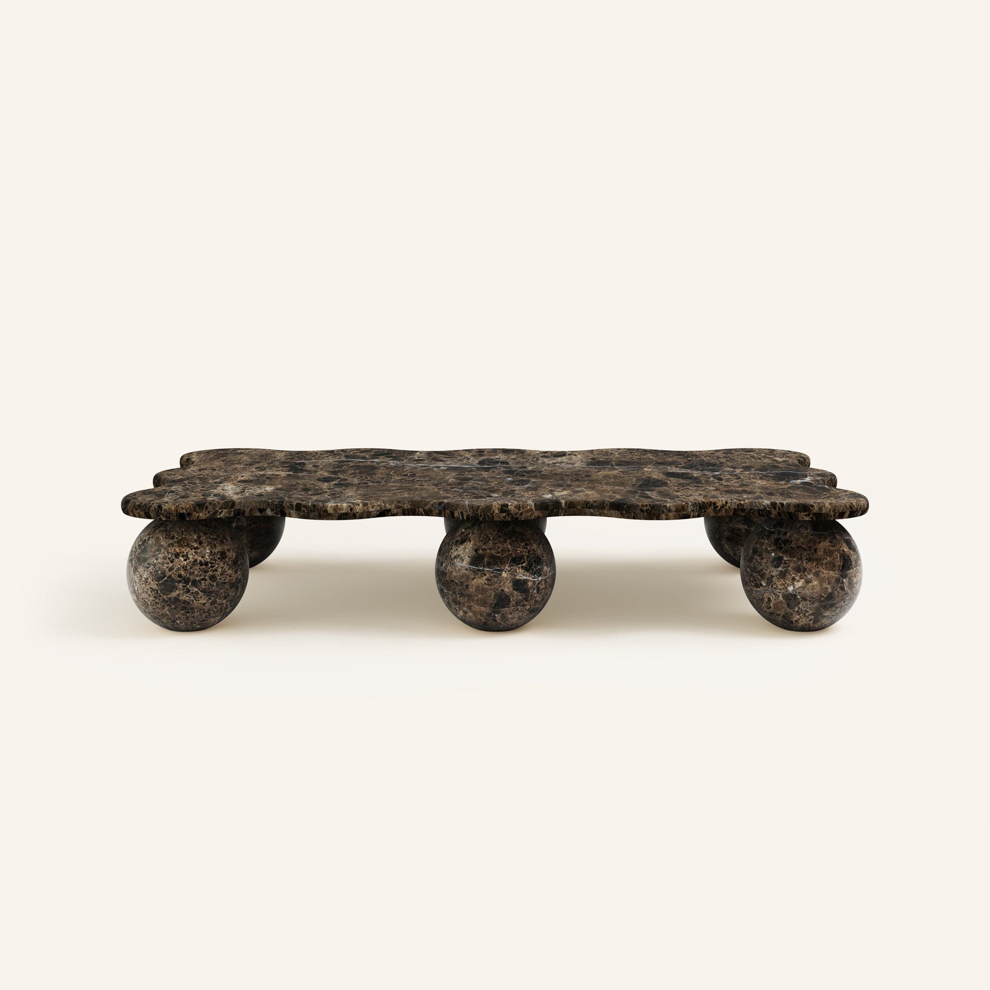 Mesa Pebble Coffee Table-Neutral Decor