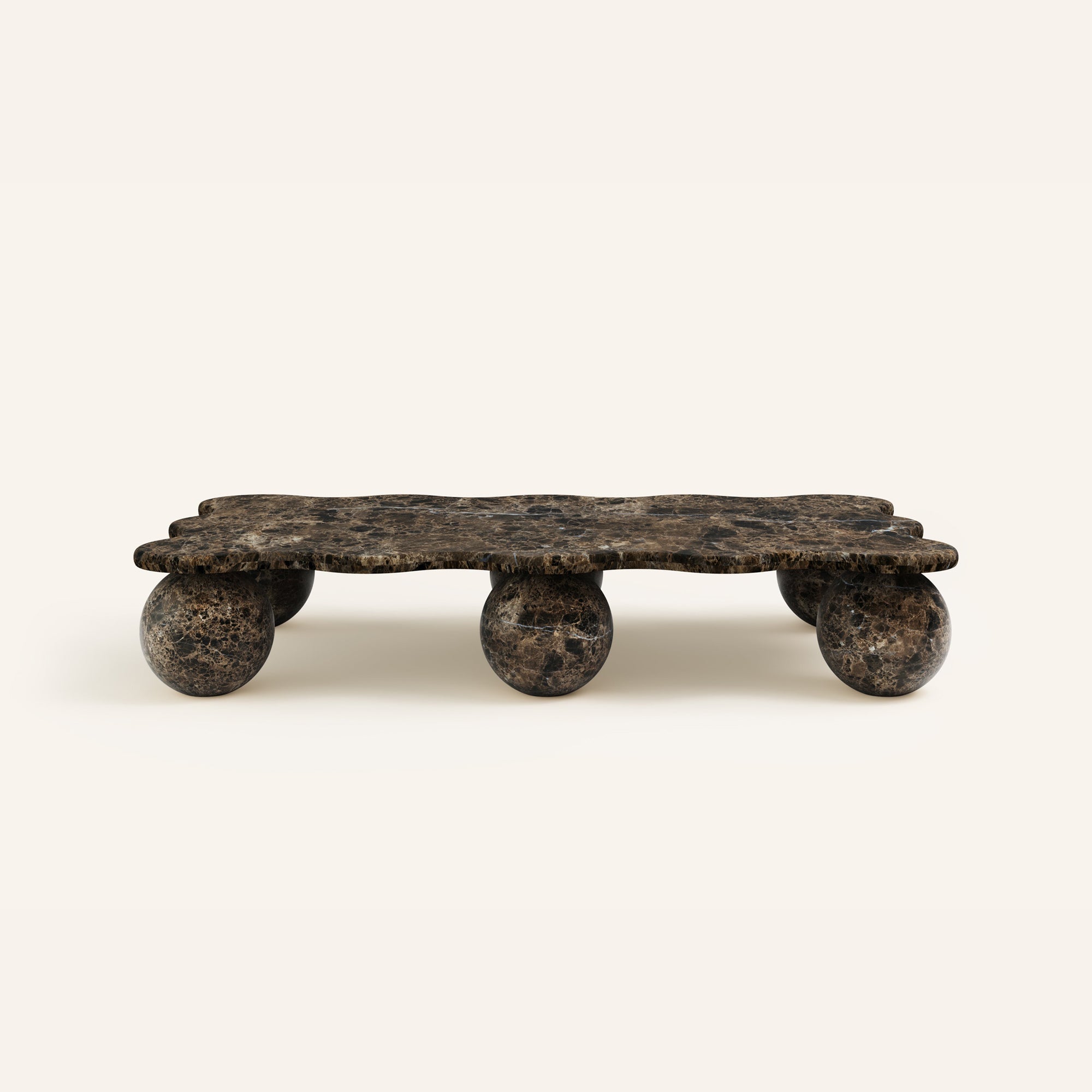 Mesa Pebble Coffee Table-Neutral Decor