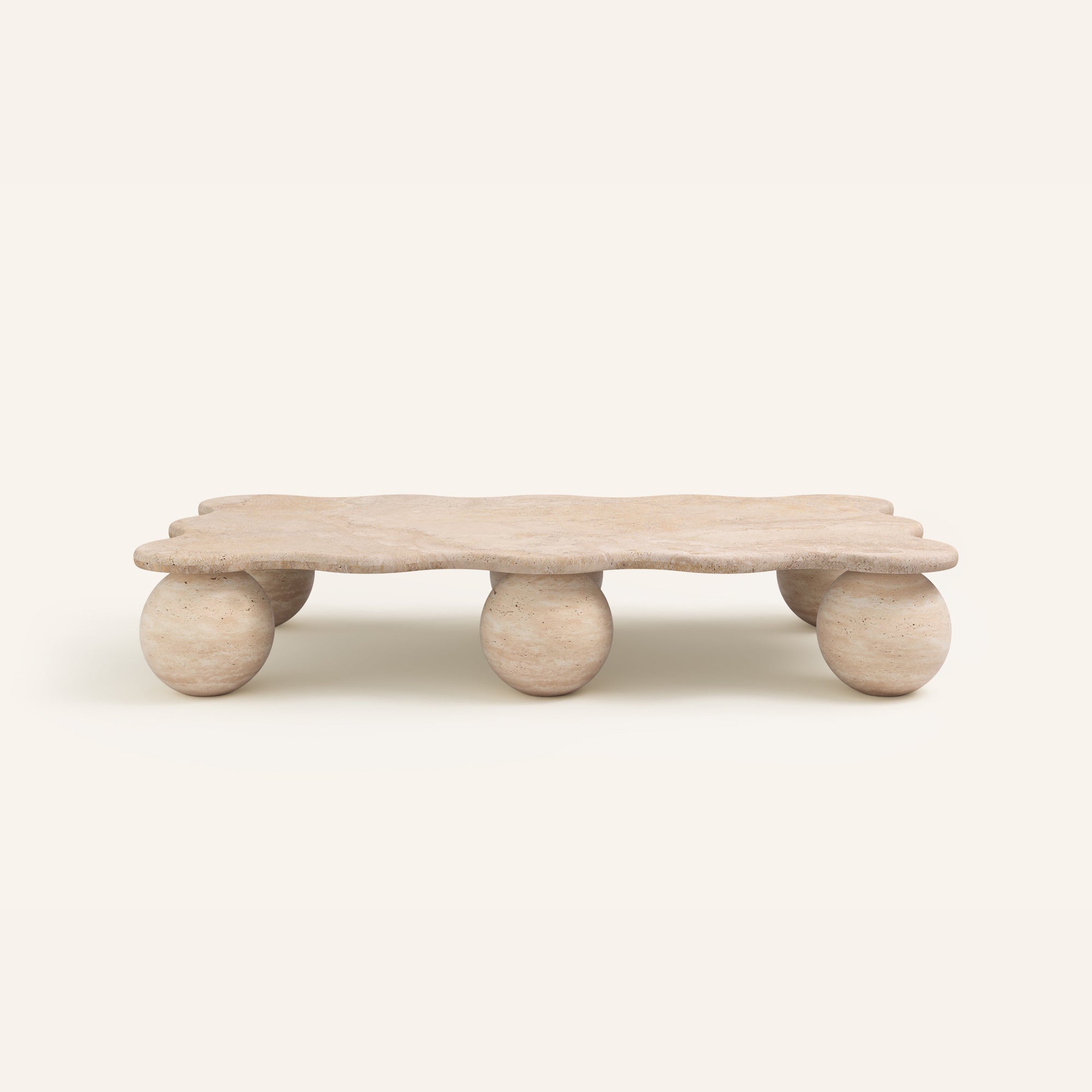 Mesa Pebble Coffee Table-Neutral Decor