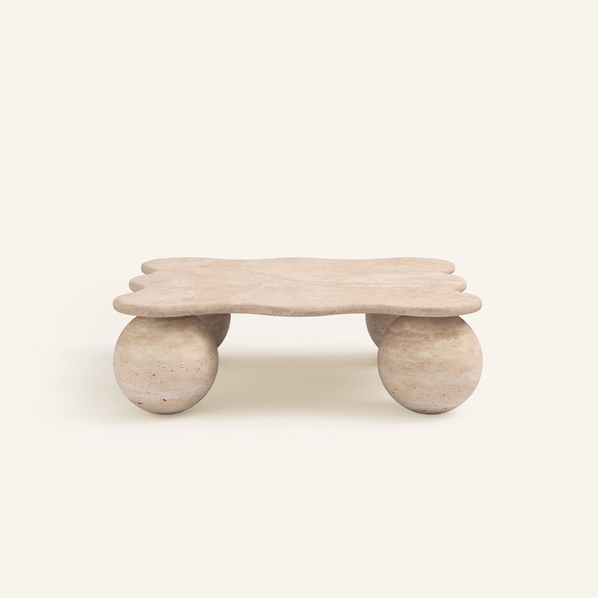 Mesa Pebble Coffee Table-Neutral Decor
