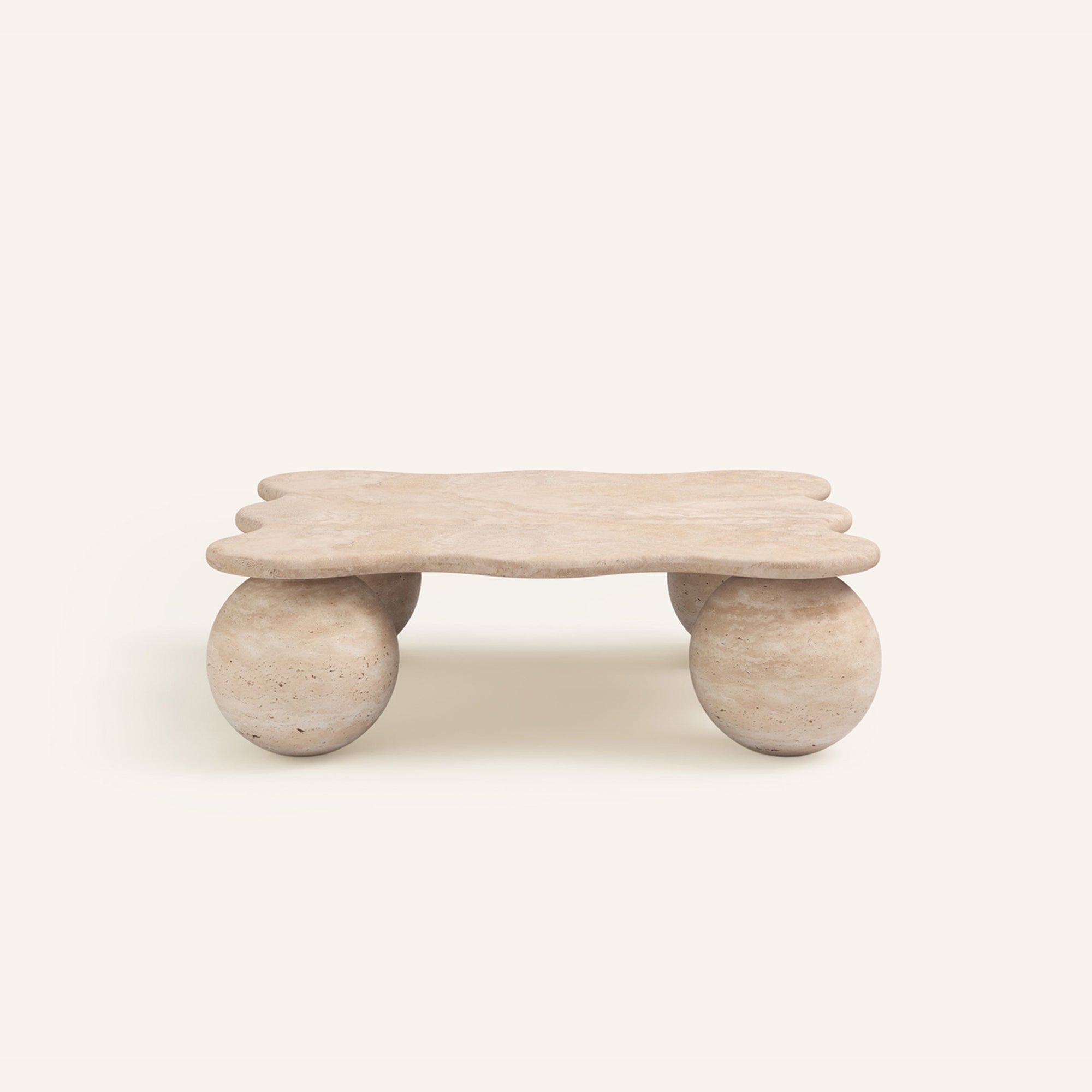 Mesa Pebble Coffee Table-Neutral Decor