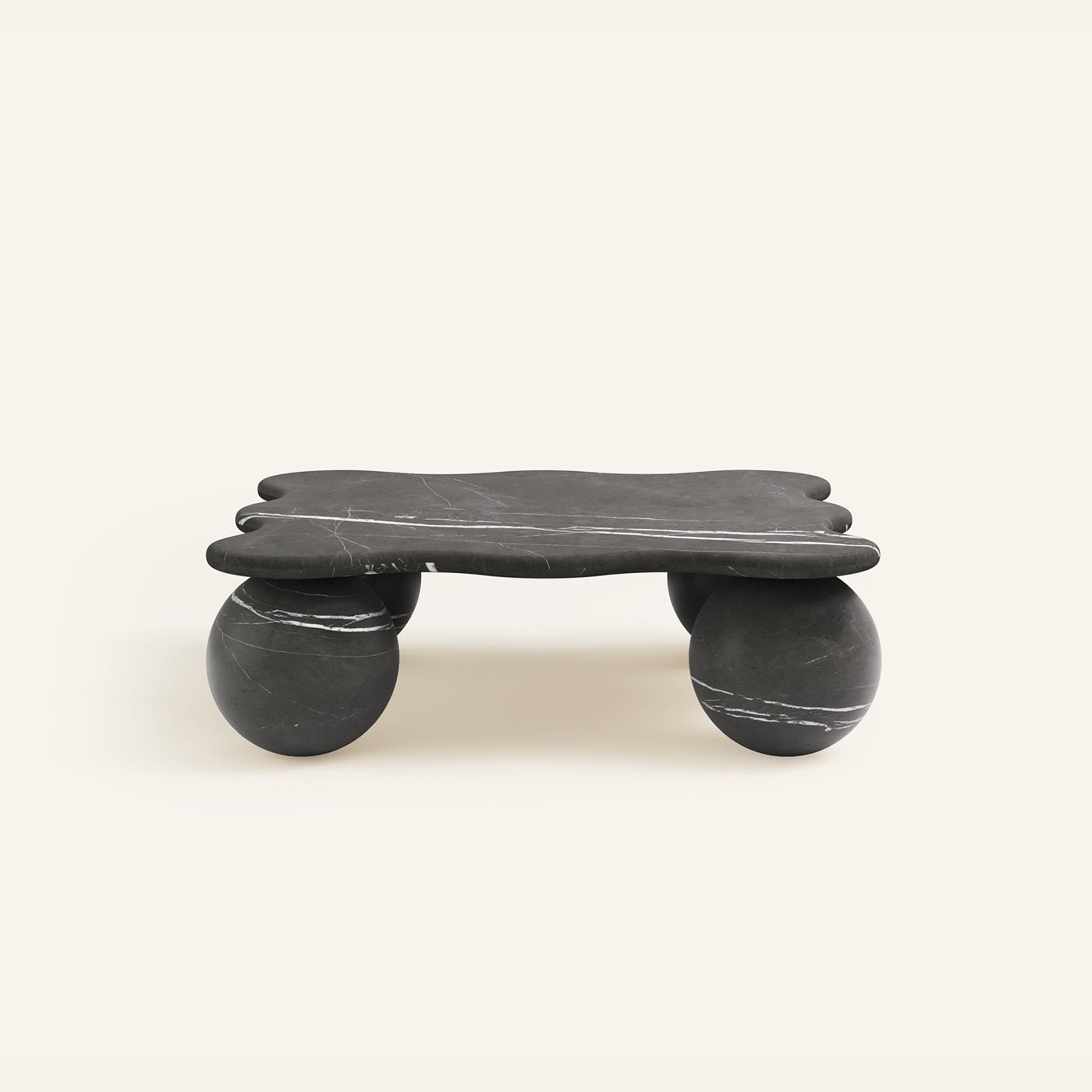 Mesa Pebble Coffee Table-Neutral Decor