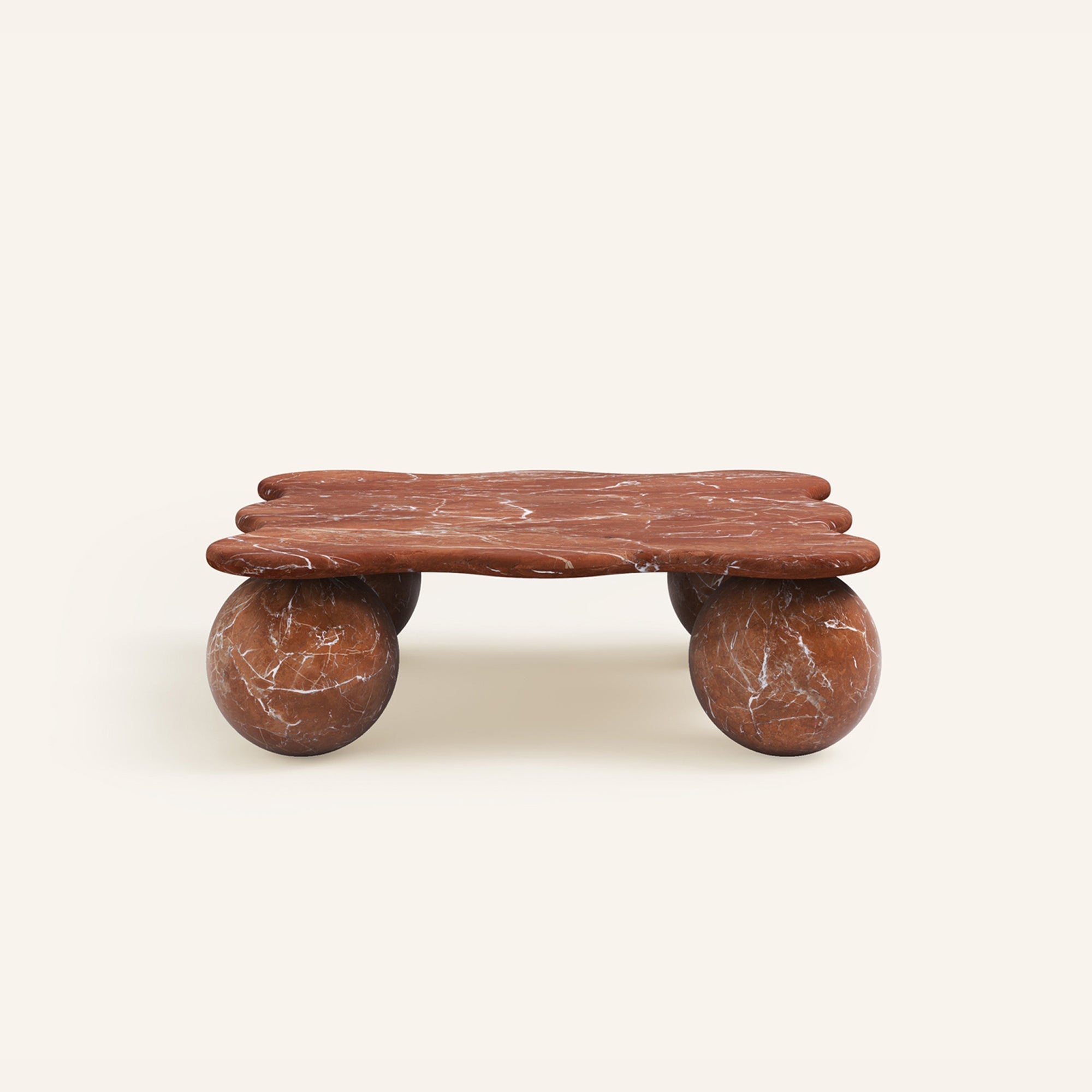 Mesa Pebble Coffee Table-Neutral Decor
