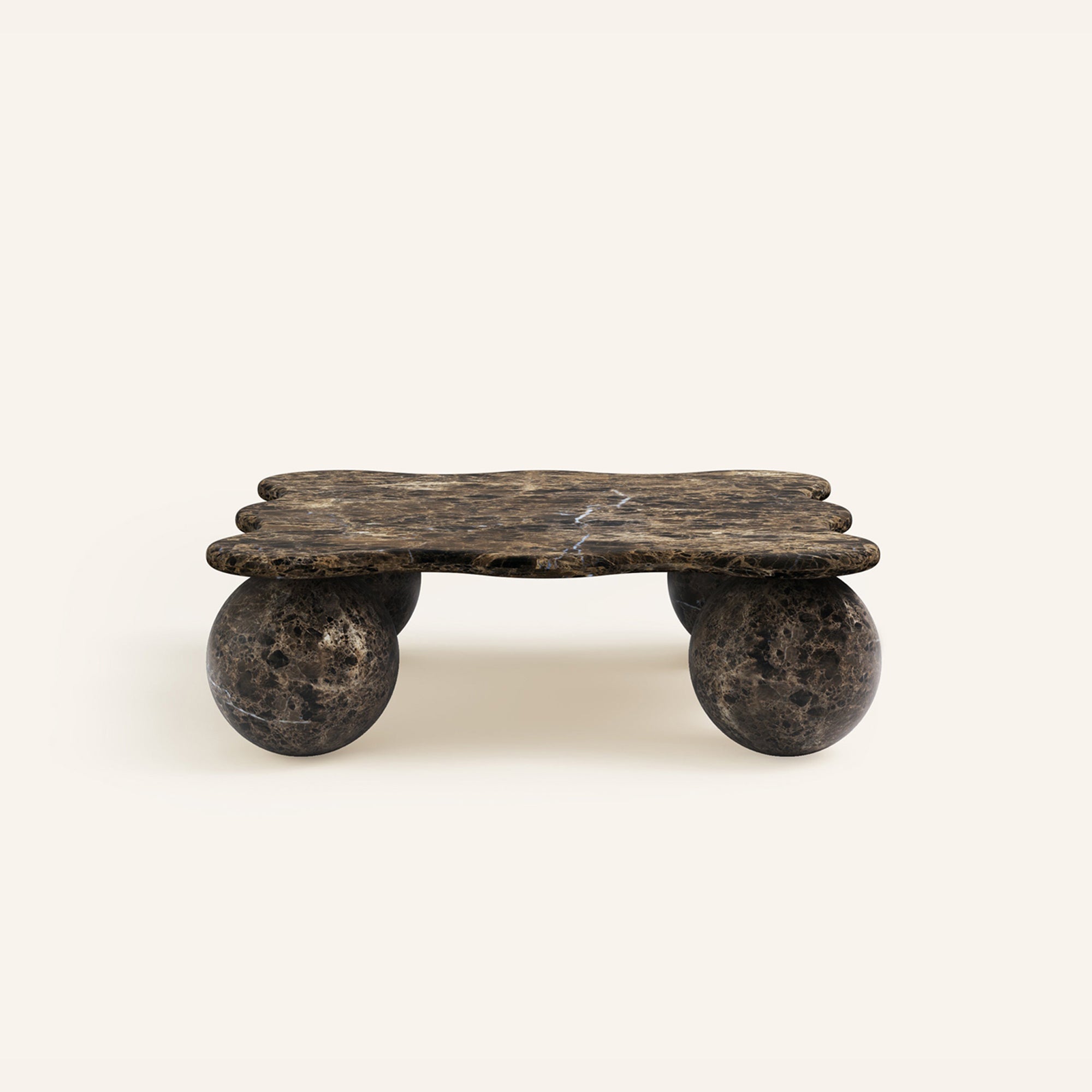 Mesa Pebble Coffee Table-Neutral Decor
