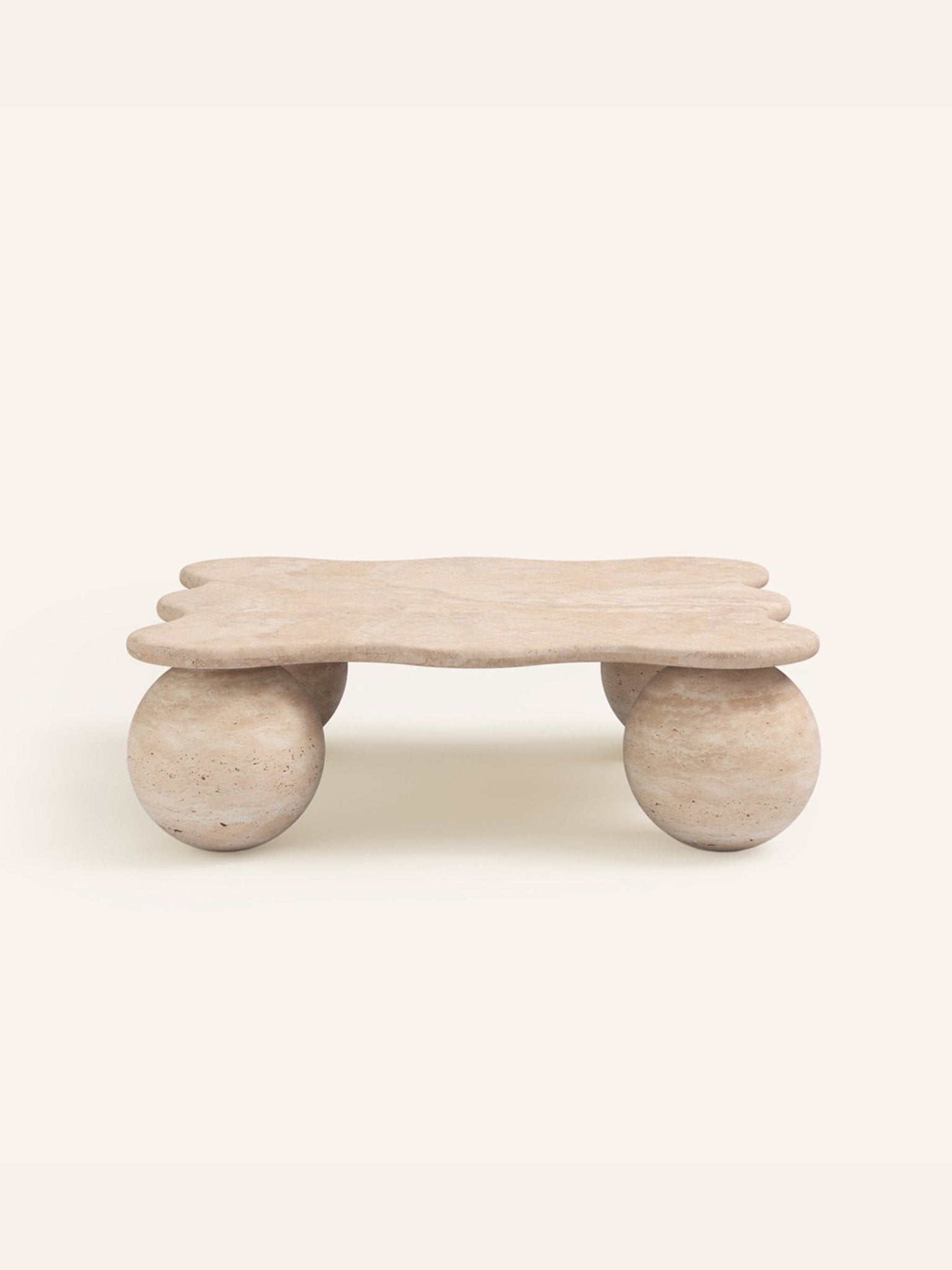 Mesa Pebble Coffee Table-Neutral Decor