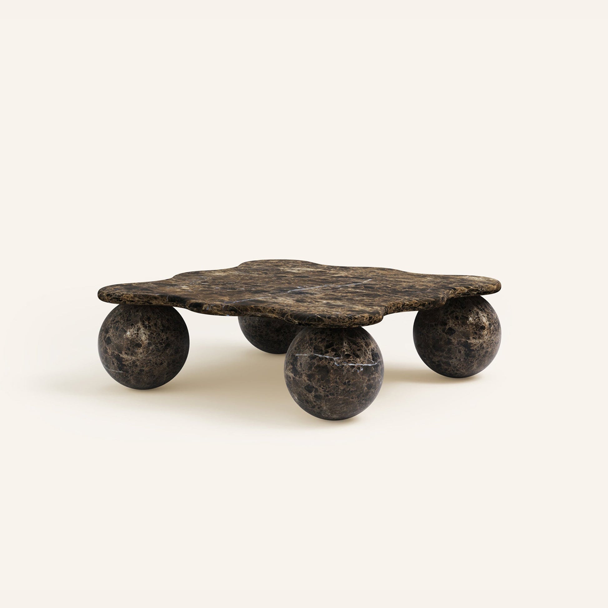 Mesa Pebble Coffee Table-Neutral Decor