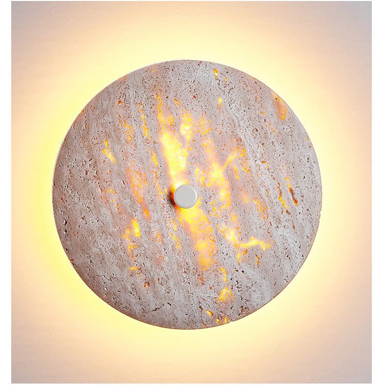 Mesa Travertine Wall Light-Neutral Decor