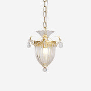 Pendant Lamp Vintage Glamour Crystal Drops