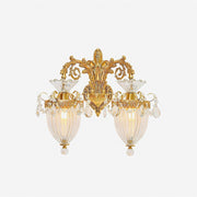 Vireon Wall Lamp Gold Double Sconce Modern-Neutral Decor