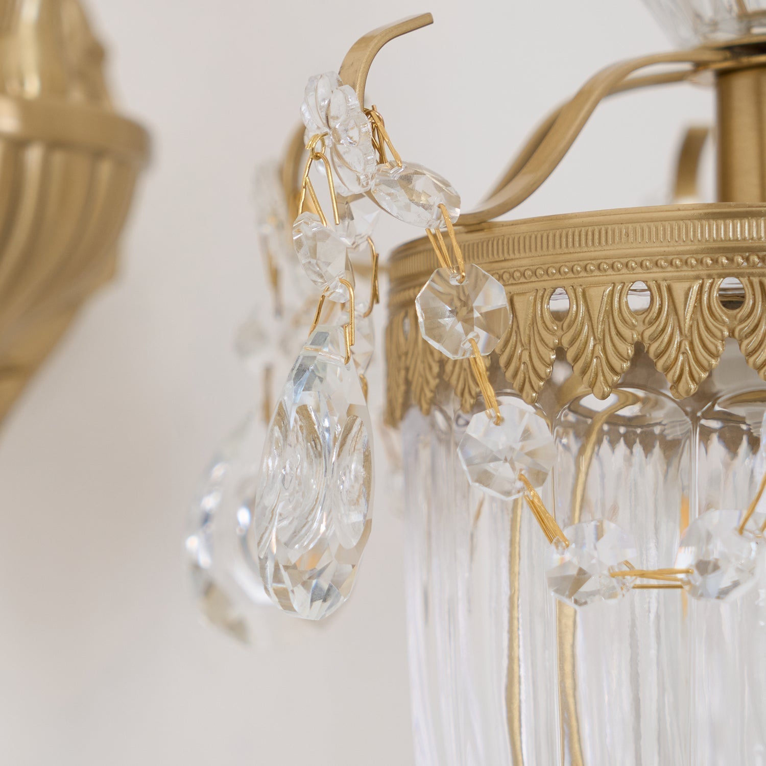Vireon Wall Lamp Gold Double Sconce Modern-Neutral Decor