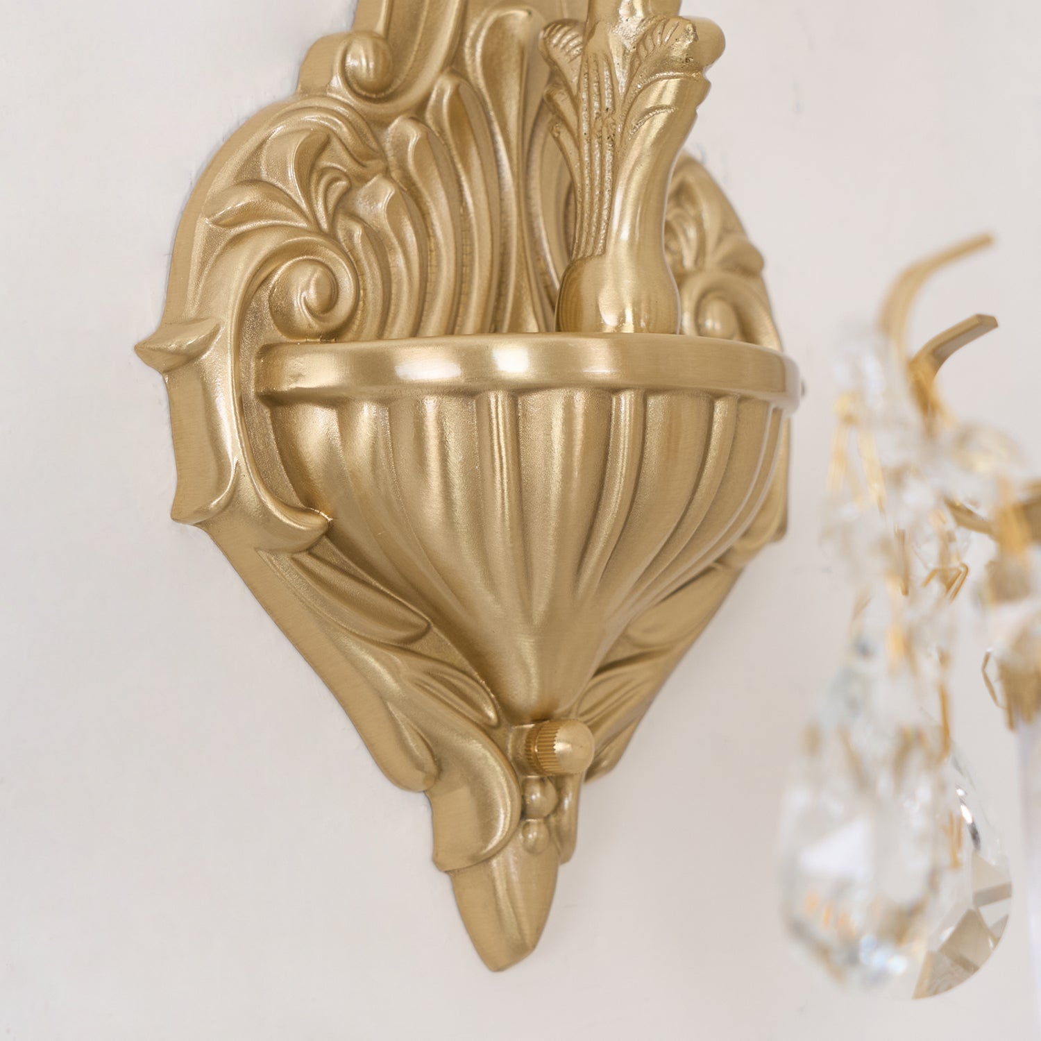 Elosia Gold Double Wall Lamp