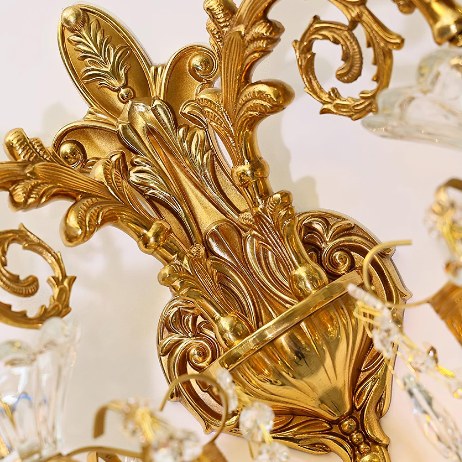 Elosia Gold Double Wall Lamp