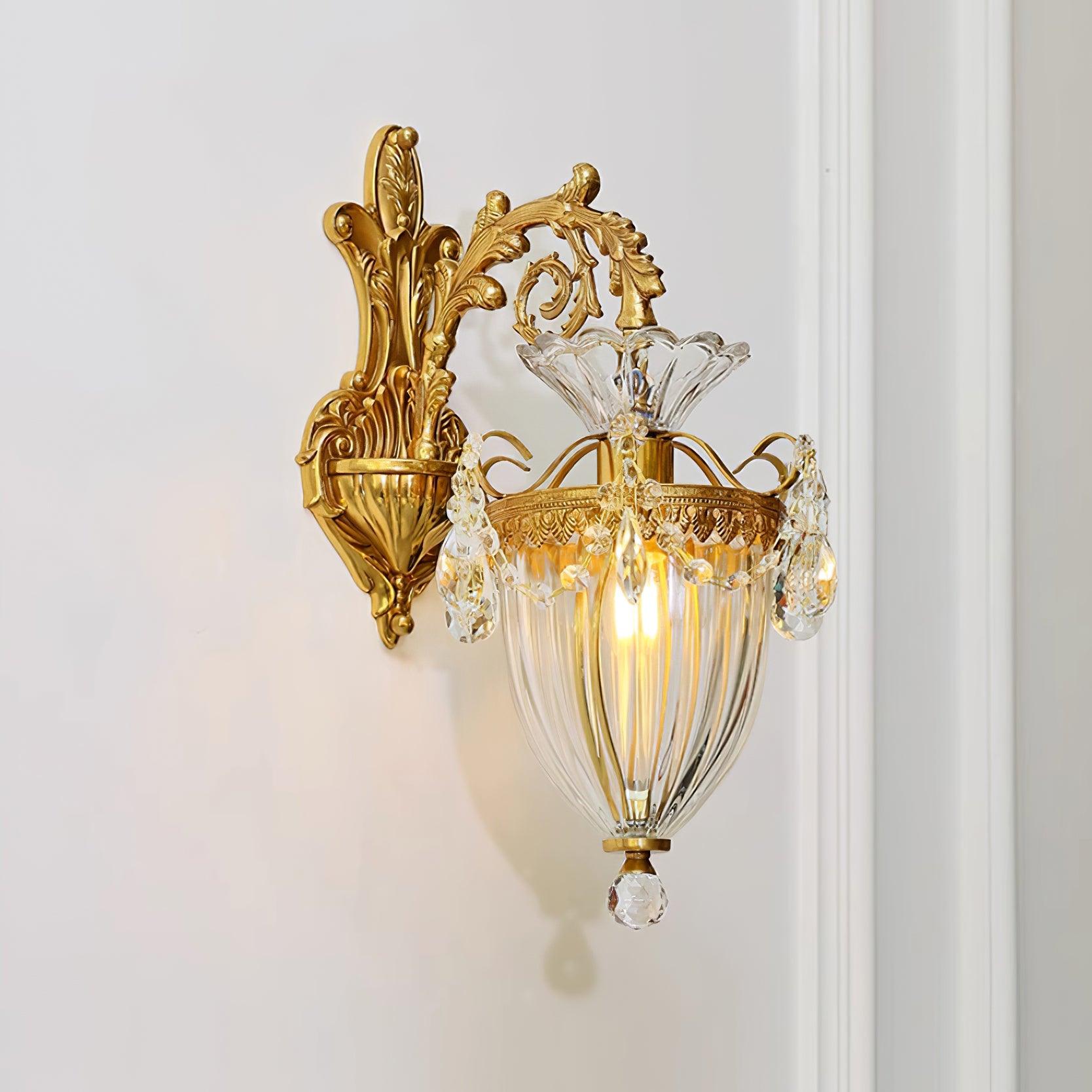 Vireon Wall Lamp Gold Double Sconce Modern-Neutral Decor