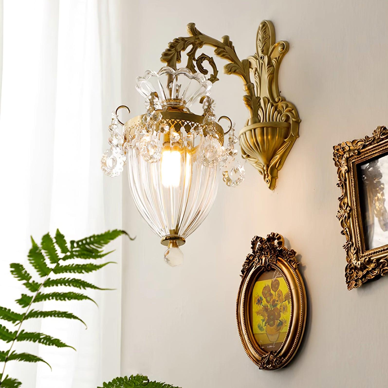 Vireon Wall Lamp Gold Double Sconce Modern-Neutral Decor