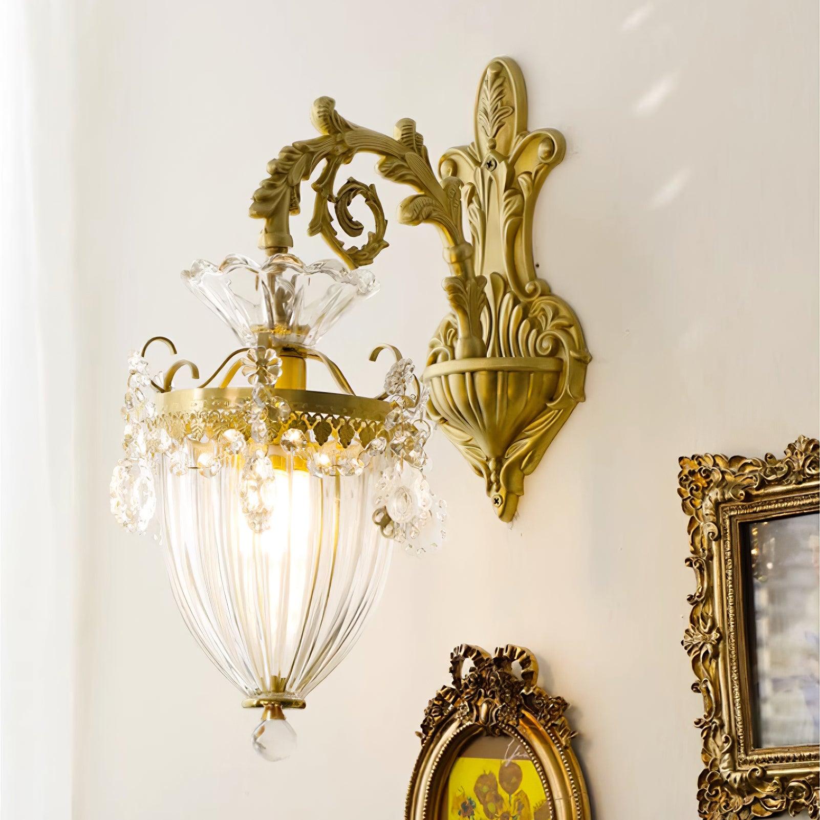 Vireon Wall Lamp Gold Double Sconce Modern-Neutral Decor