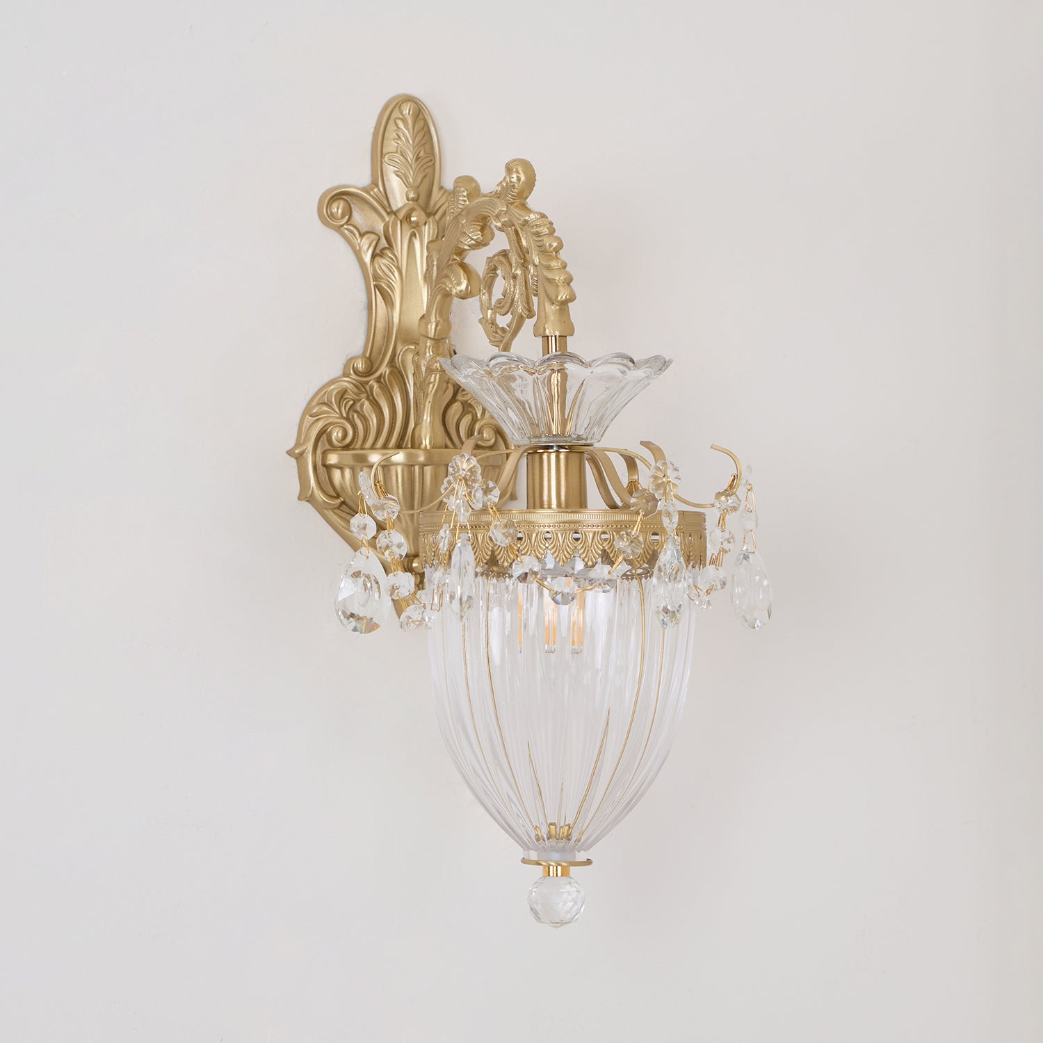 Vireon Wall Lamp Gold Double Sconce Modern-Neutral Decor