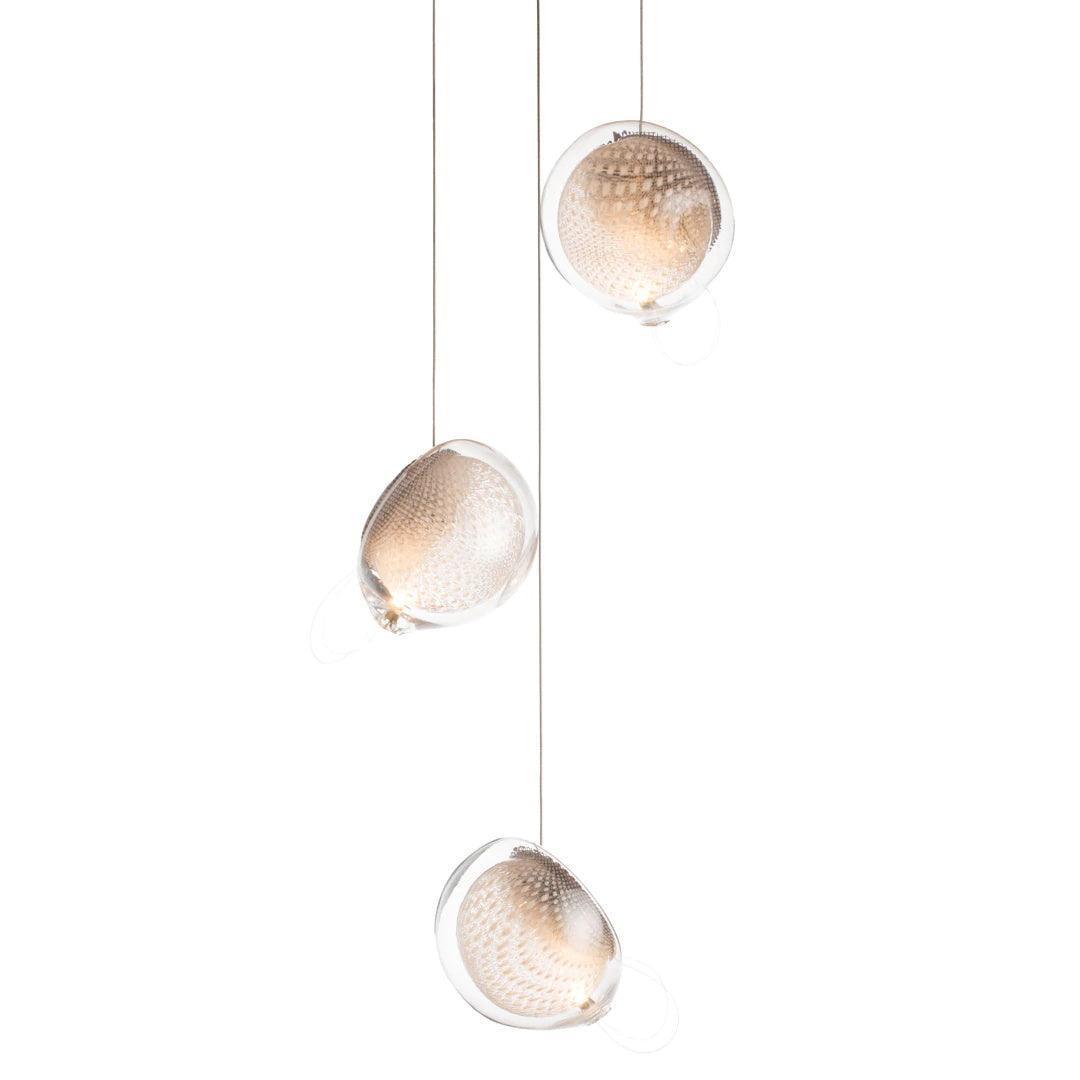 Ario Artistic Glass Pendant Light-Neutral Decor