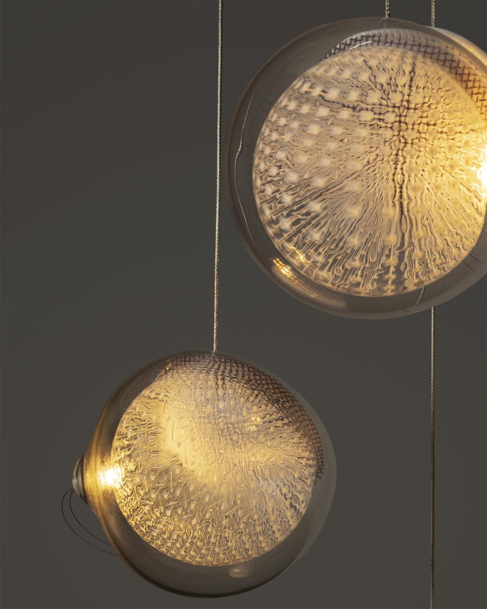 Ario Artistic Glass Pendant Light-Neutral Decor