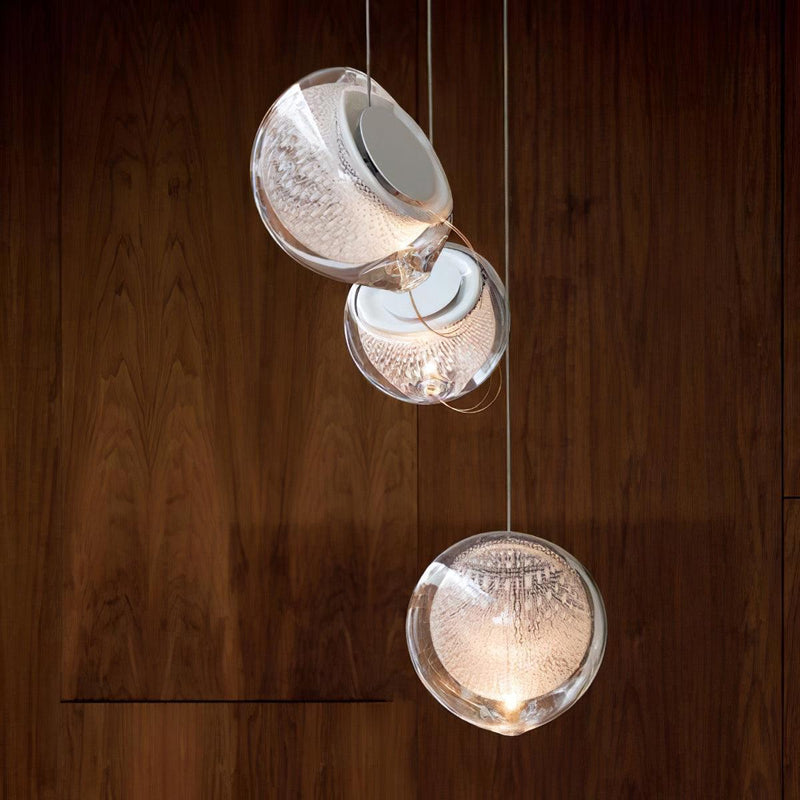 Ario Artistic Glass Pendant Light-Neutral Decor