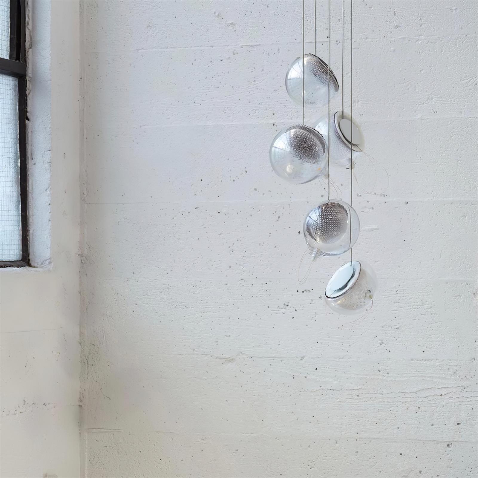 Ario Artistic Glass Pendant Light-Neutral Decor