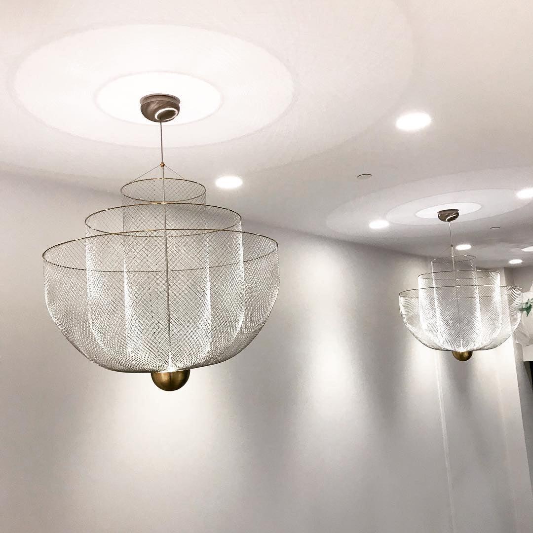 Lustra Chandelier Meshmatics Hanging Radiant-Neutral Decor