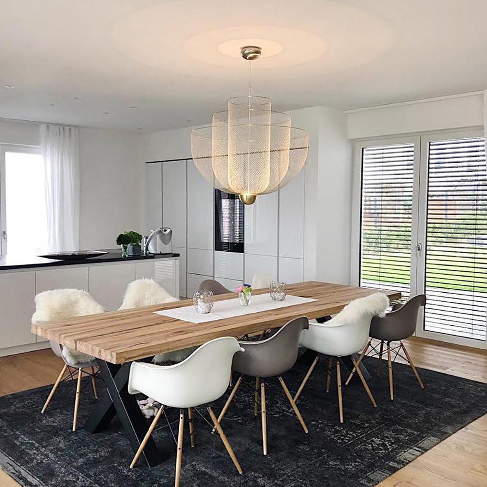 Lustra Chandelier Meshmatics Hanging Radiant-Neutral Decor