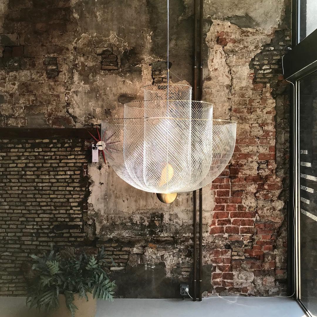 Lustra Chandelier Meshmatics Hanging Radiant-Neutral Decor